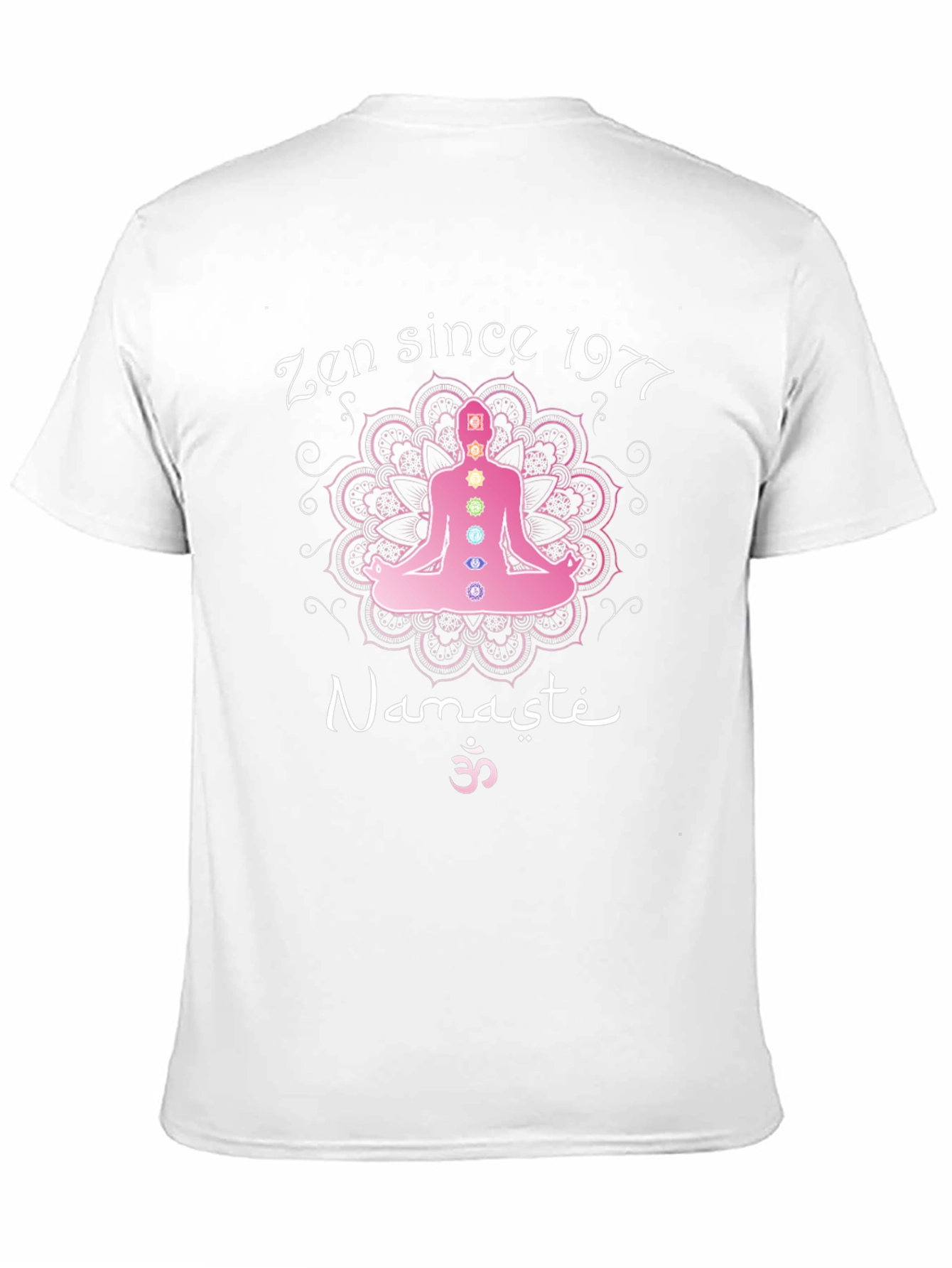 Zen Since 1977 Namaste Chakra T-Shirt