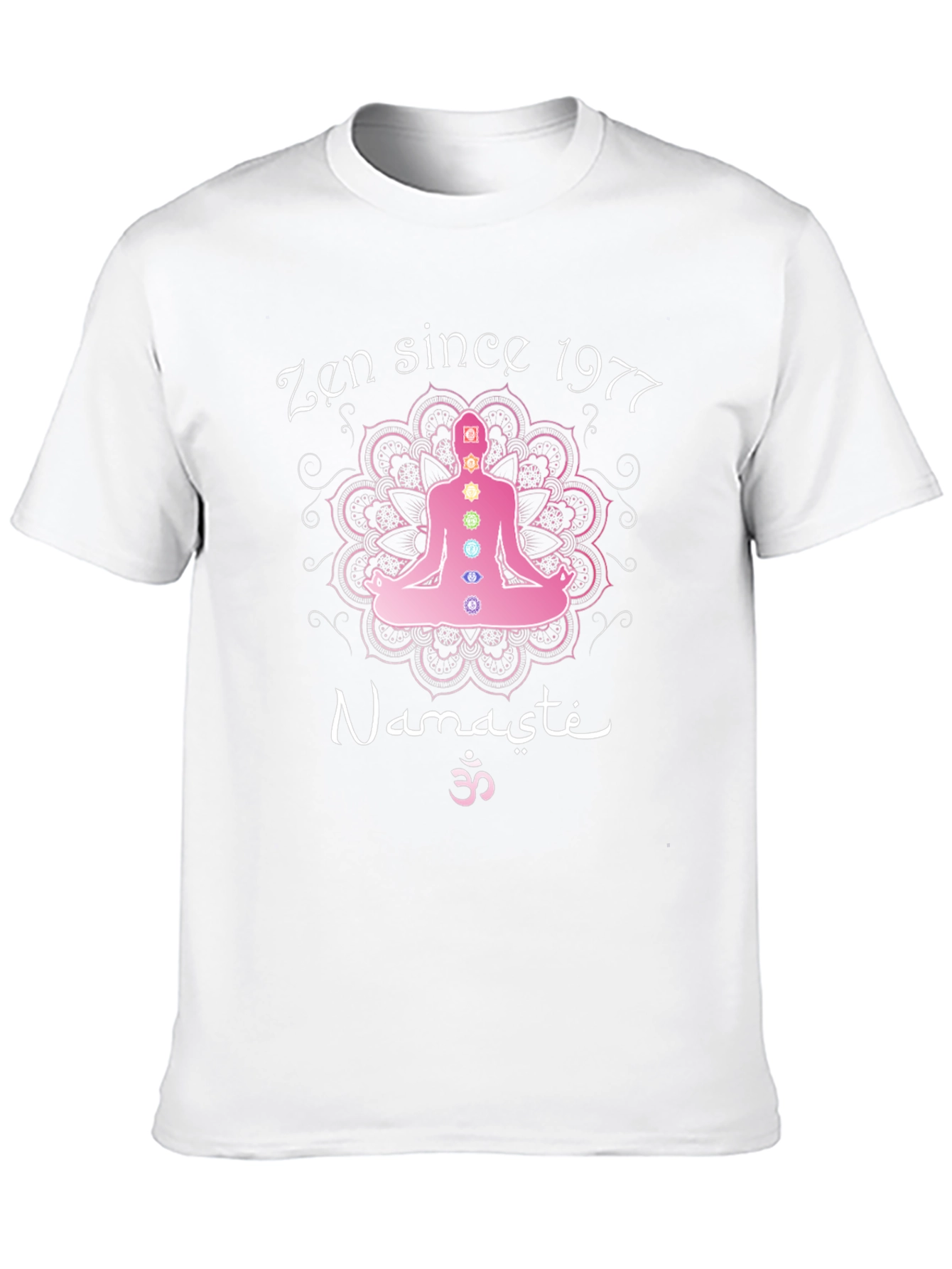 Zen Since 1977 Namaste Chakra T-Shirt