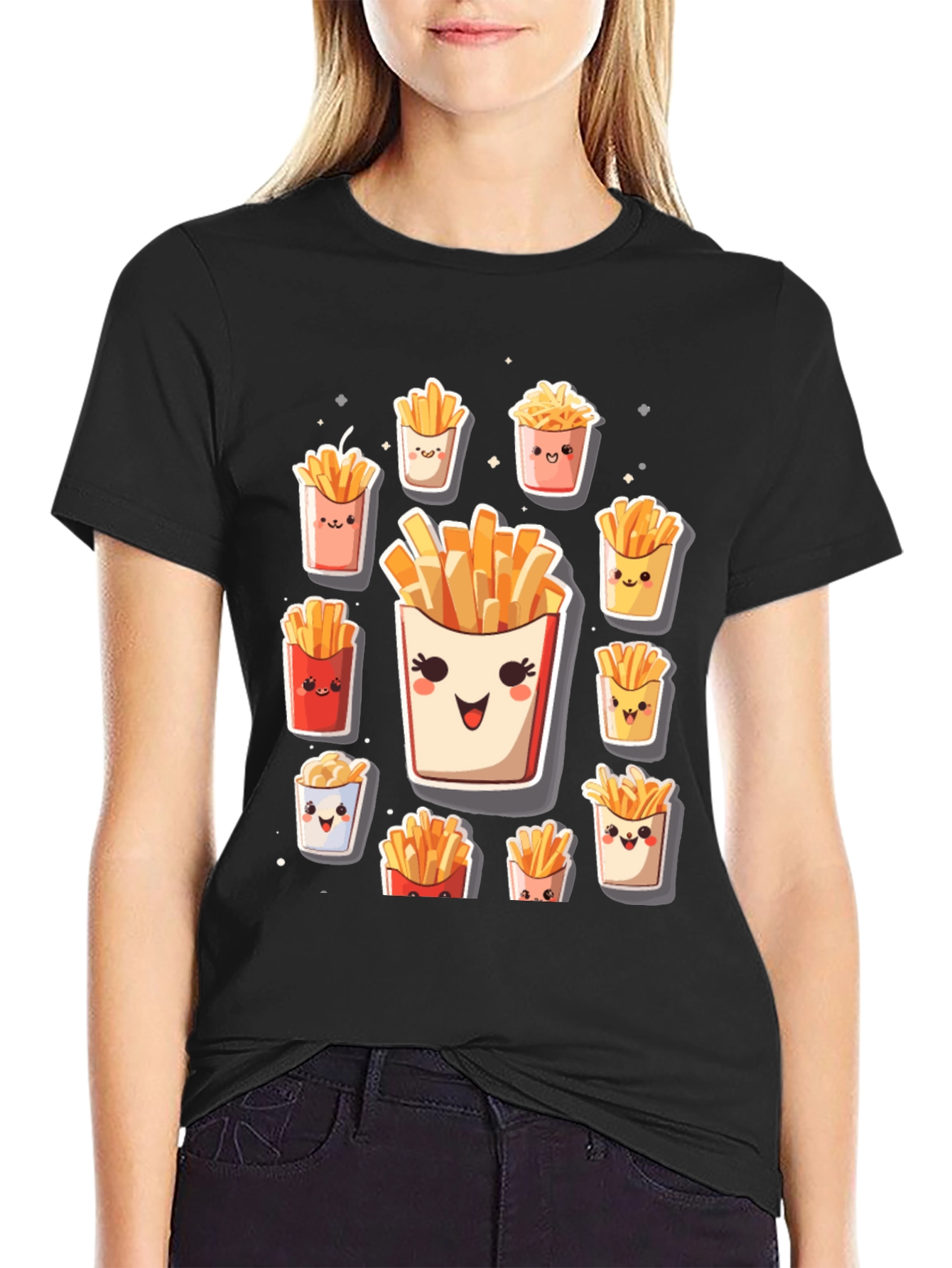 Kawaii Fries Graphic Tee