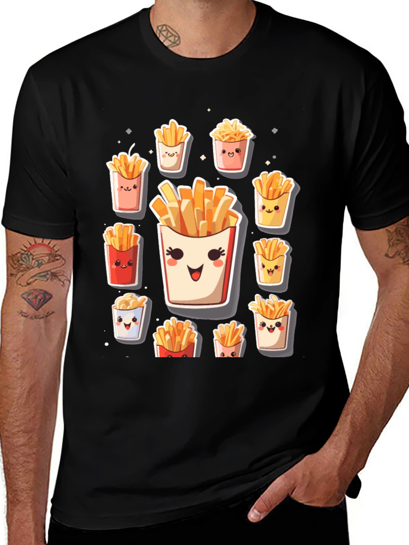 Kawaii Fries Graphic Tee