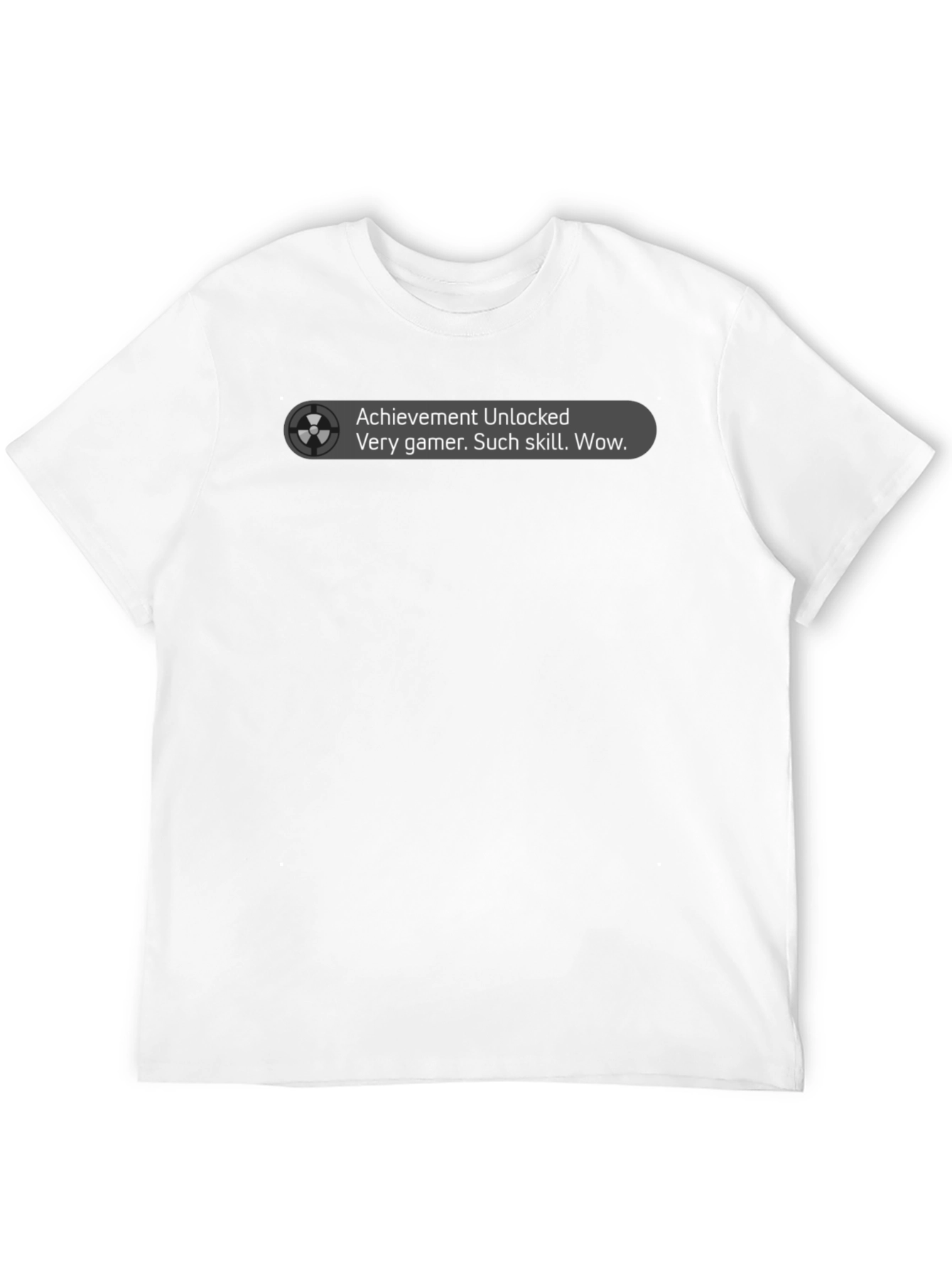Achievement Unlocked Gamer T-Shirt - Very Gamer Such Skill