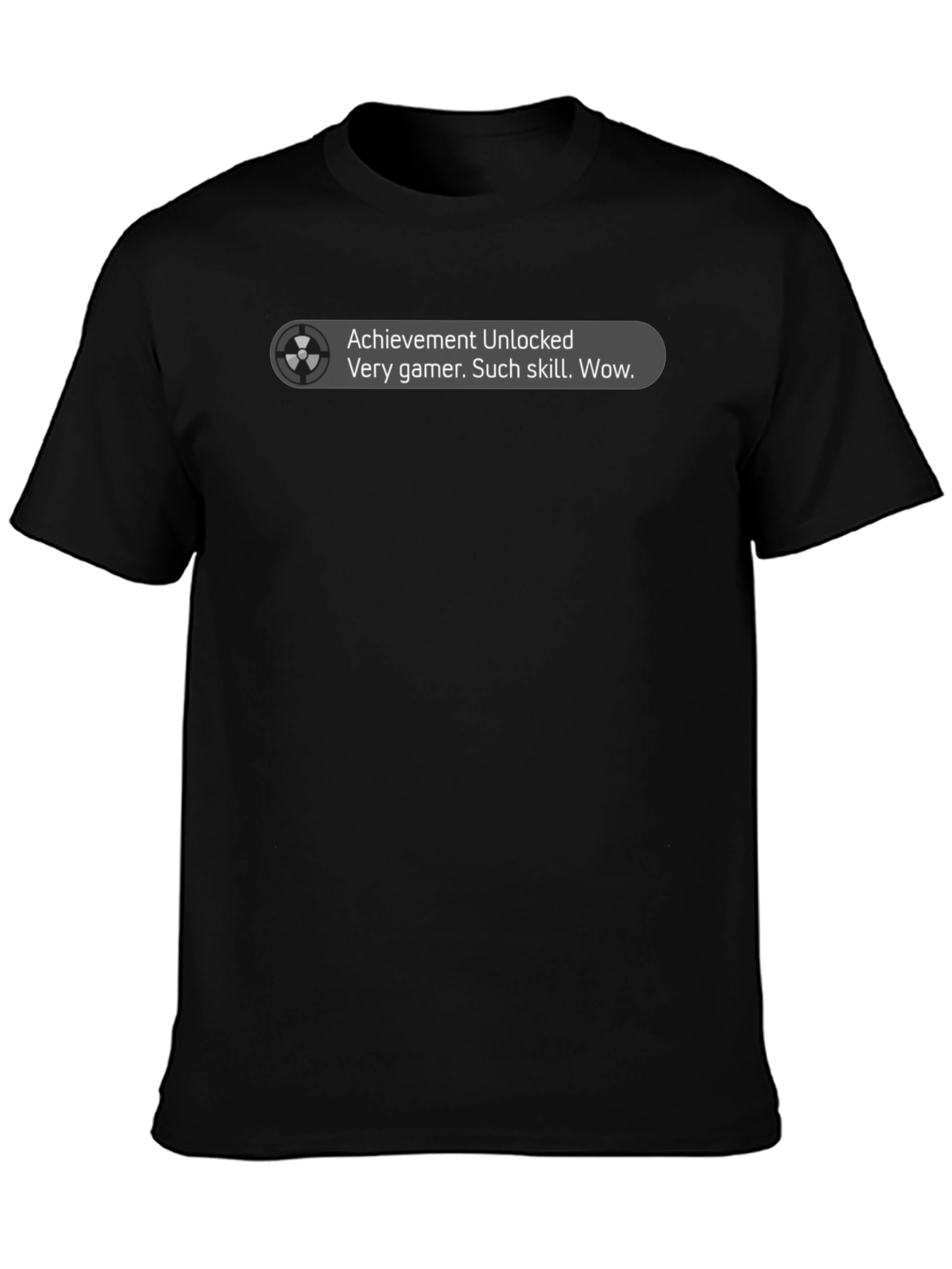 Achievement Unlocked Gamer T-Shirt - Very Gamer Such Skill