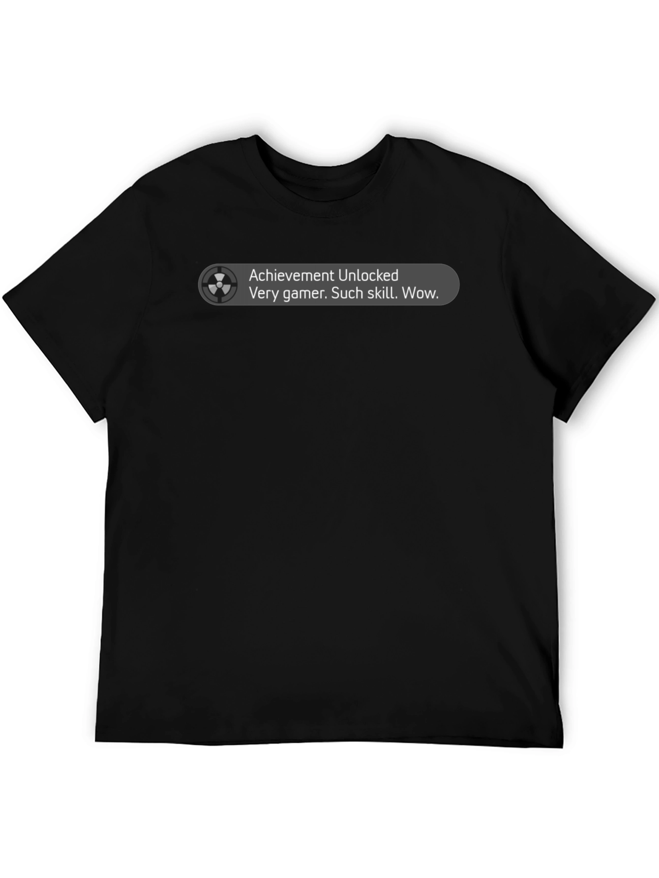 Achievement Unlocked Gamer T-Shirt - Very Gamer Such Skill
