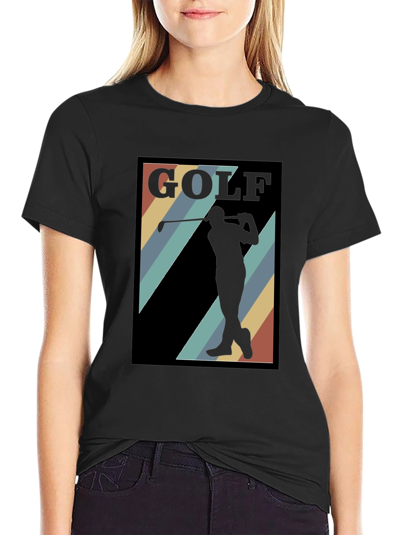 Golf Silhouette Graphic Tee