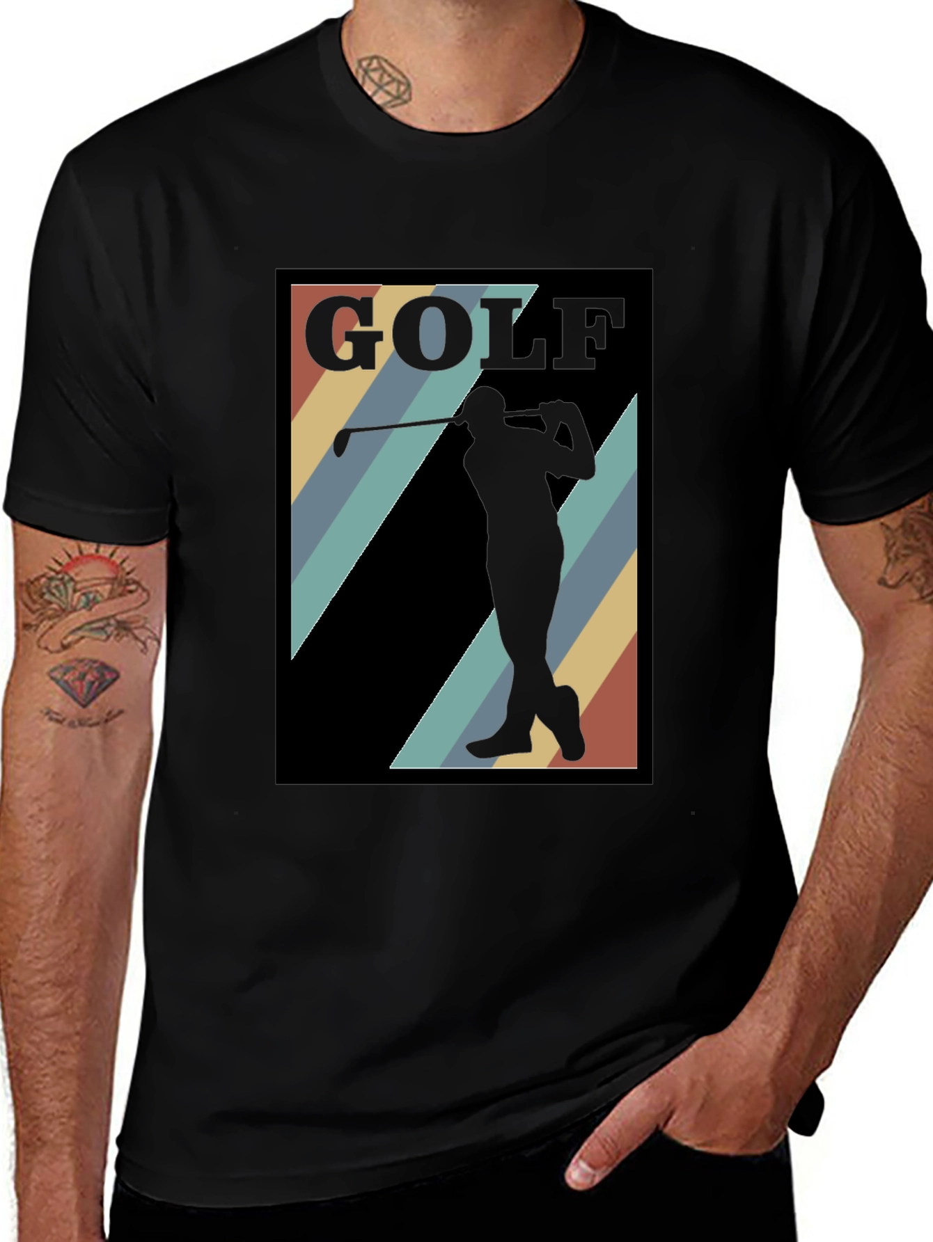 Golf Silhouette Graphic Tee