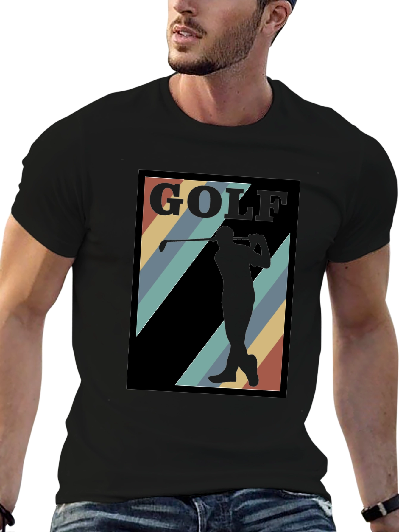 Golf Silhouette Graphic Tee