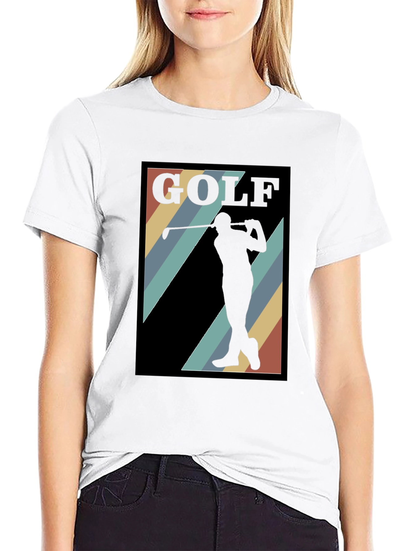 Golf Silhouette Graphic Tee