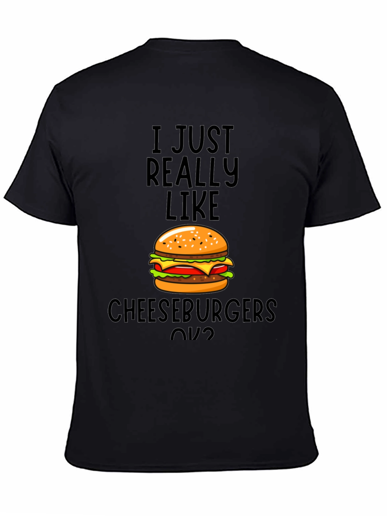 Cheeseburger Lover T-Shirt - Funny Foodie Tee