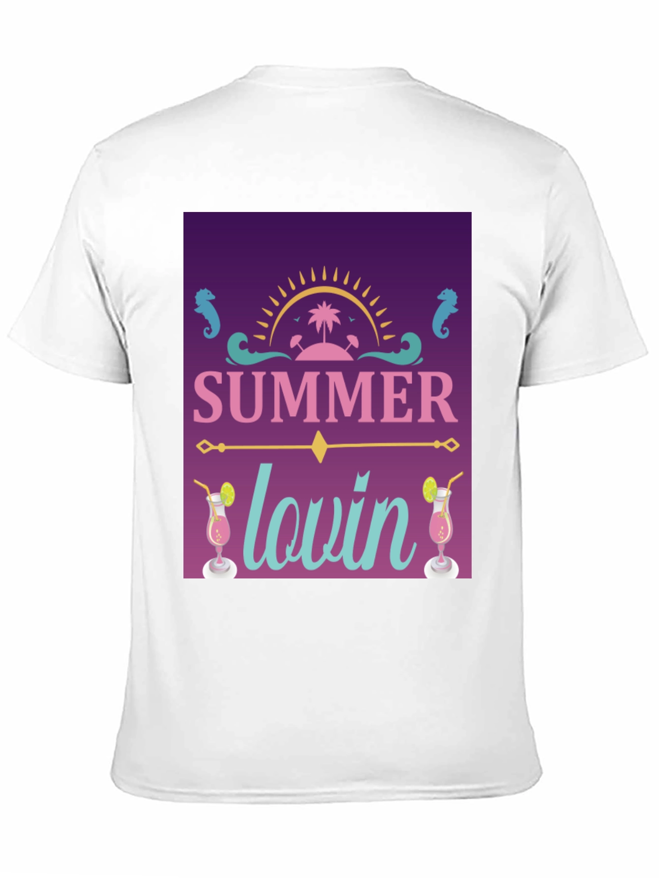 Summer Lovin Graphic T-Shirt - Black