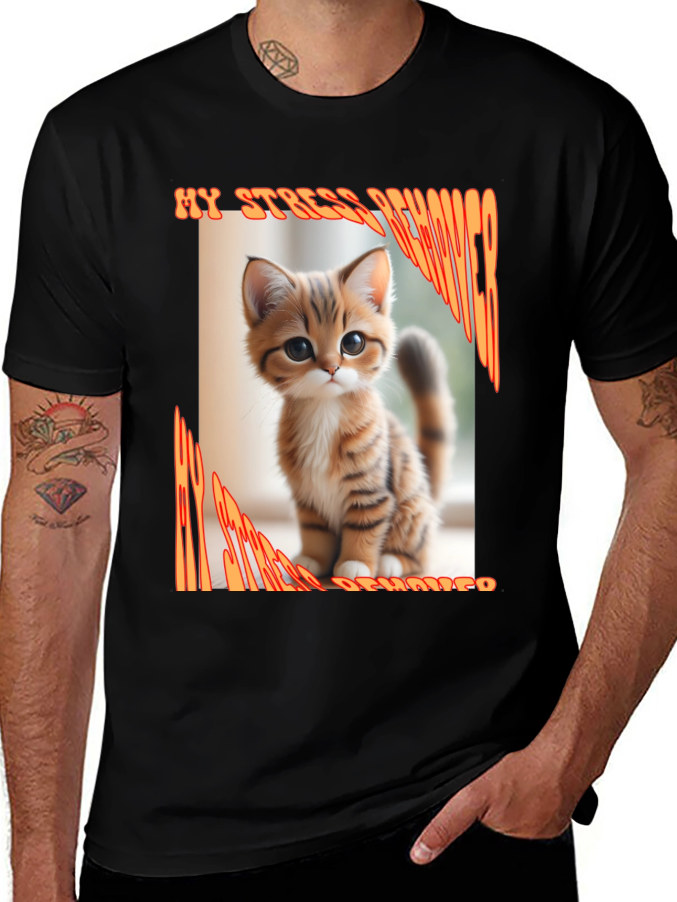 My Stress Reliever Cat T-Shirt