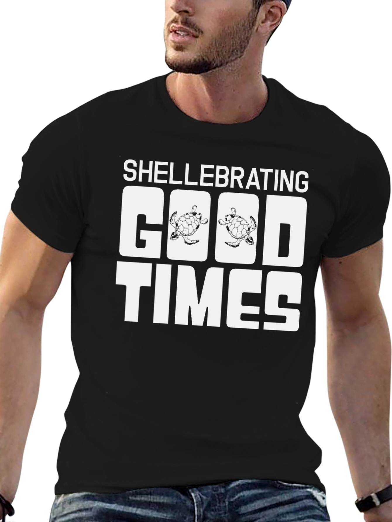 Shellebrating Good Times Turtle T-Shirt
