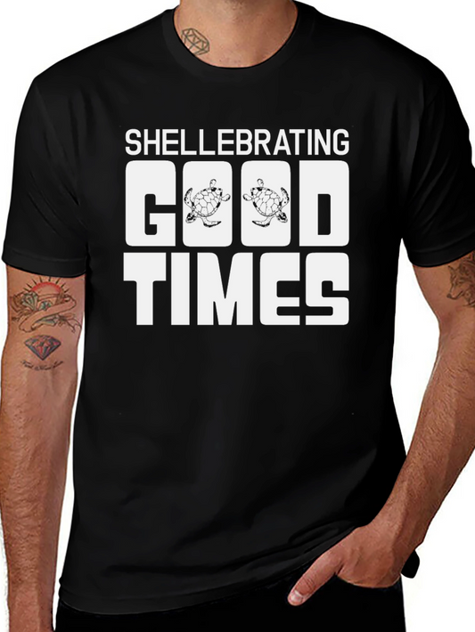 Shellebrating Good Times Turtle T-Shirt