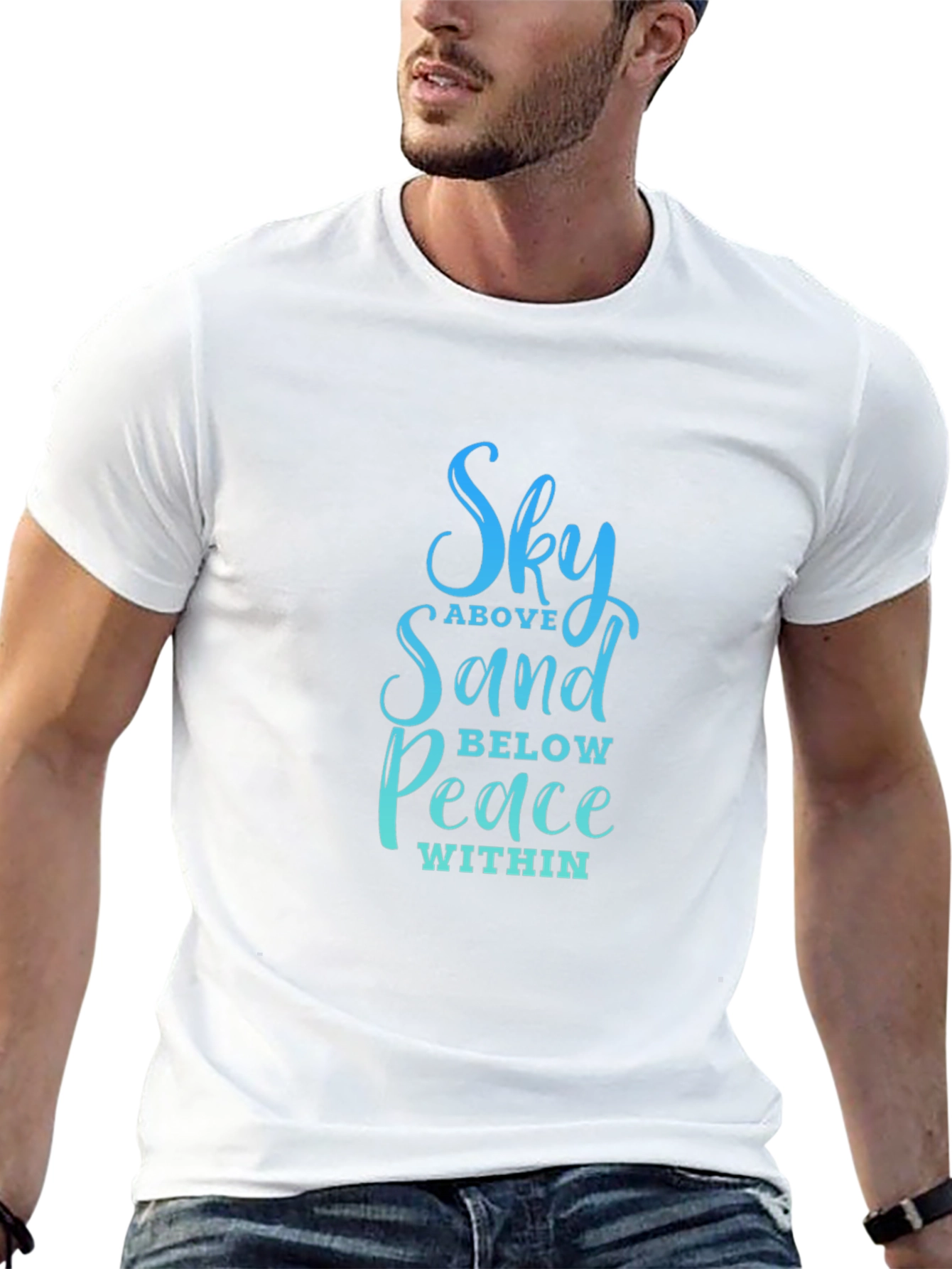 Sky Above Sand Below Peace Within Graphic T-Shirt