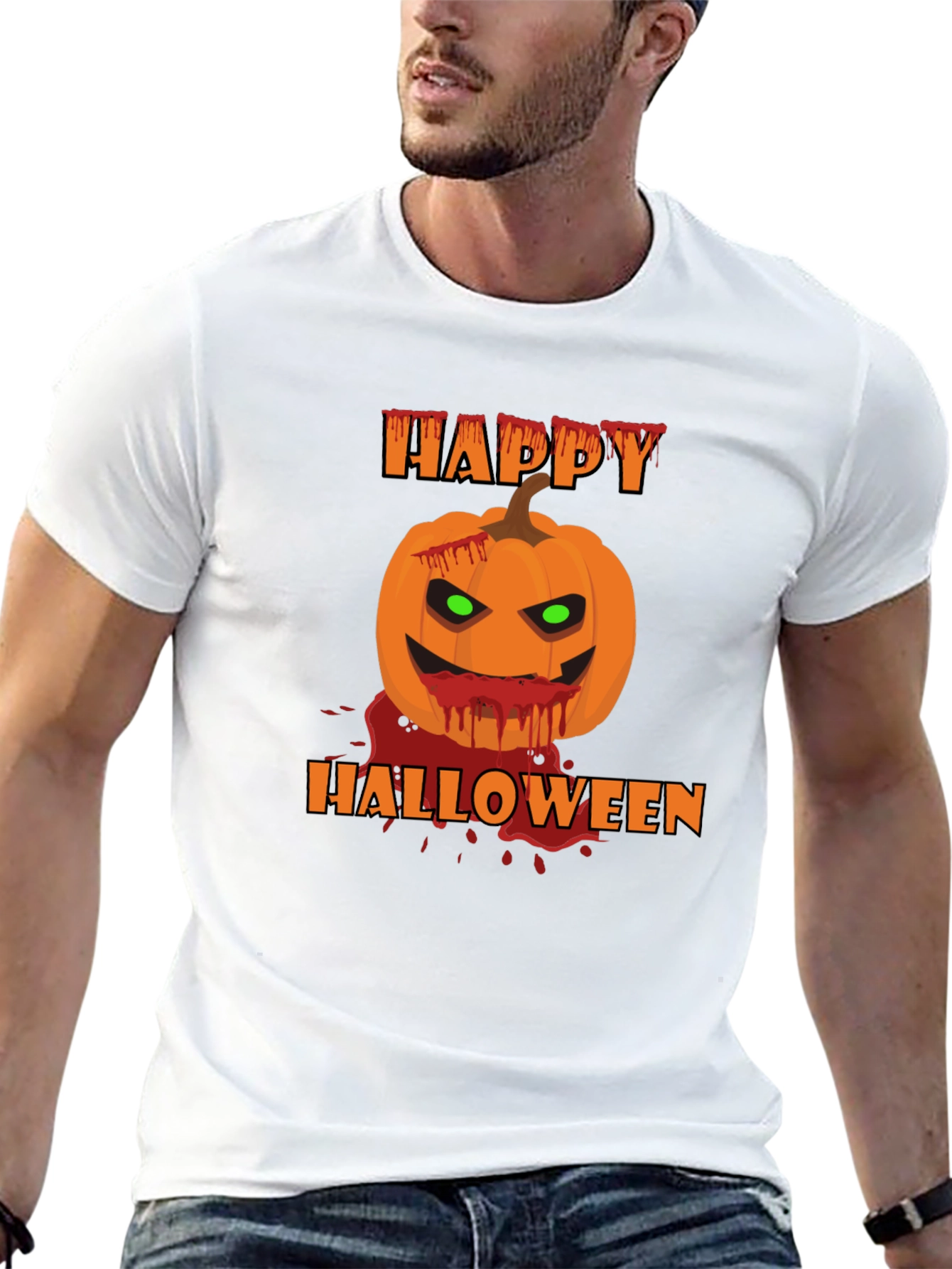 Happy Halloween Pumpkin T-Shirt