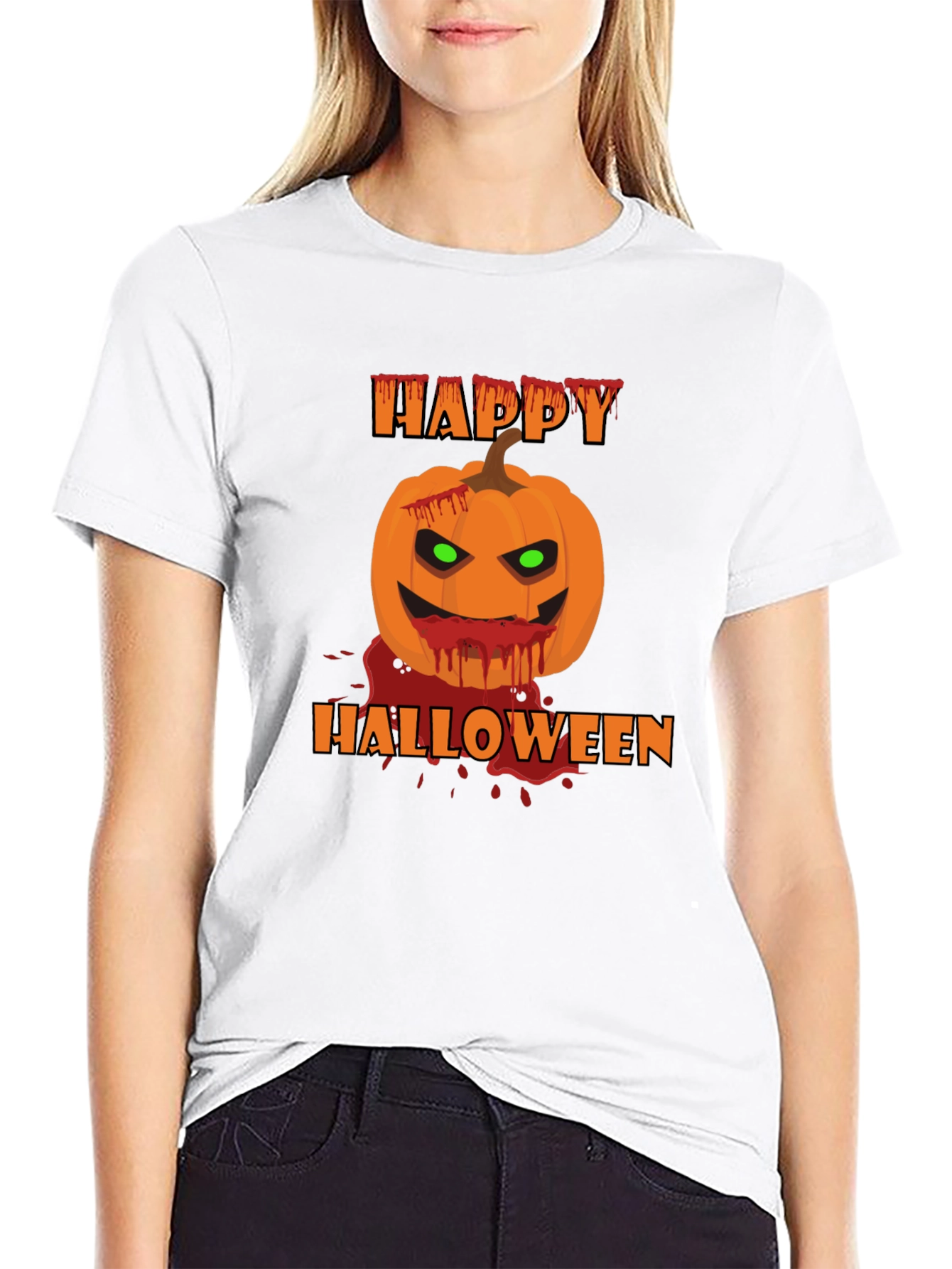 Happy Halloween Pumpkin T-Shirt