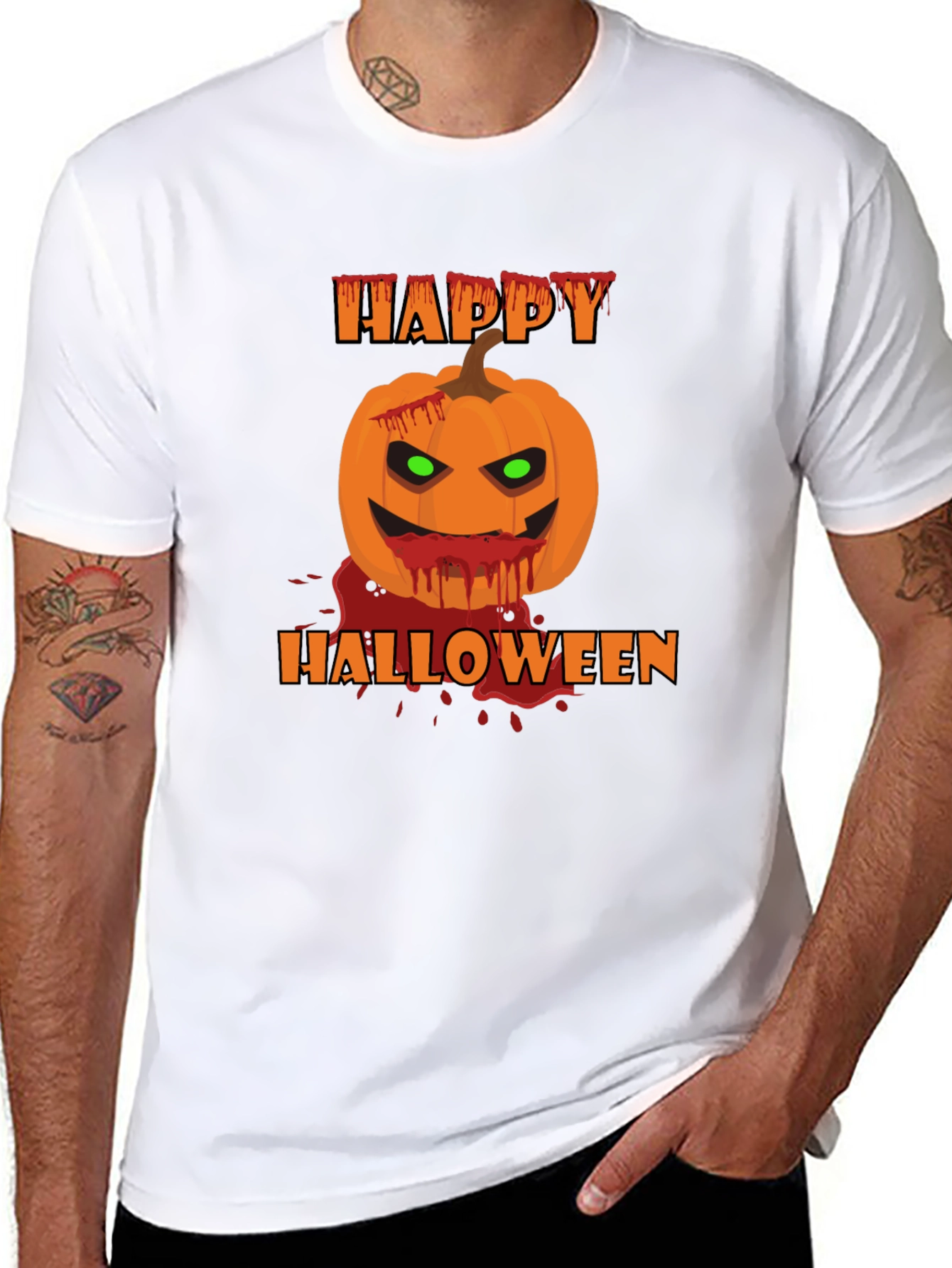 Happy Halloween Pumpkin T-Shirt