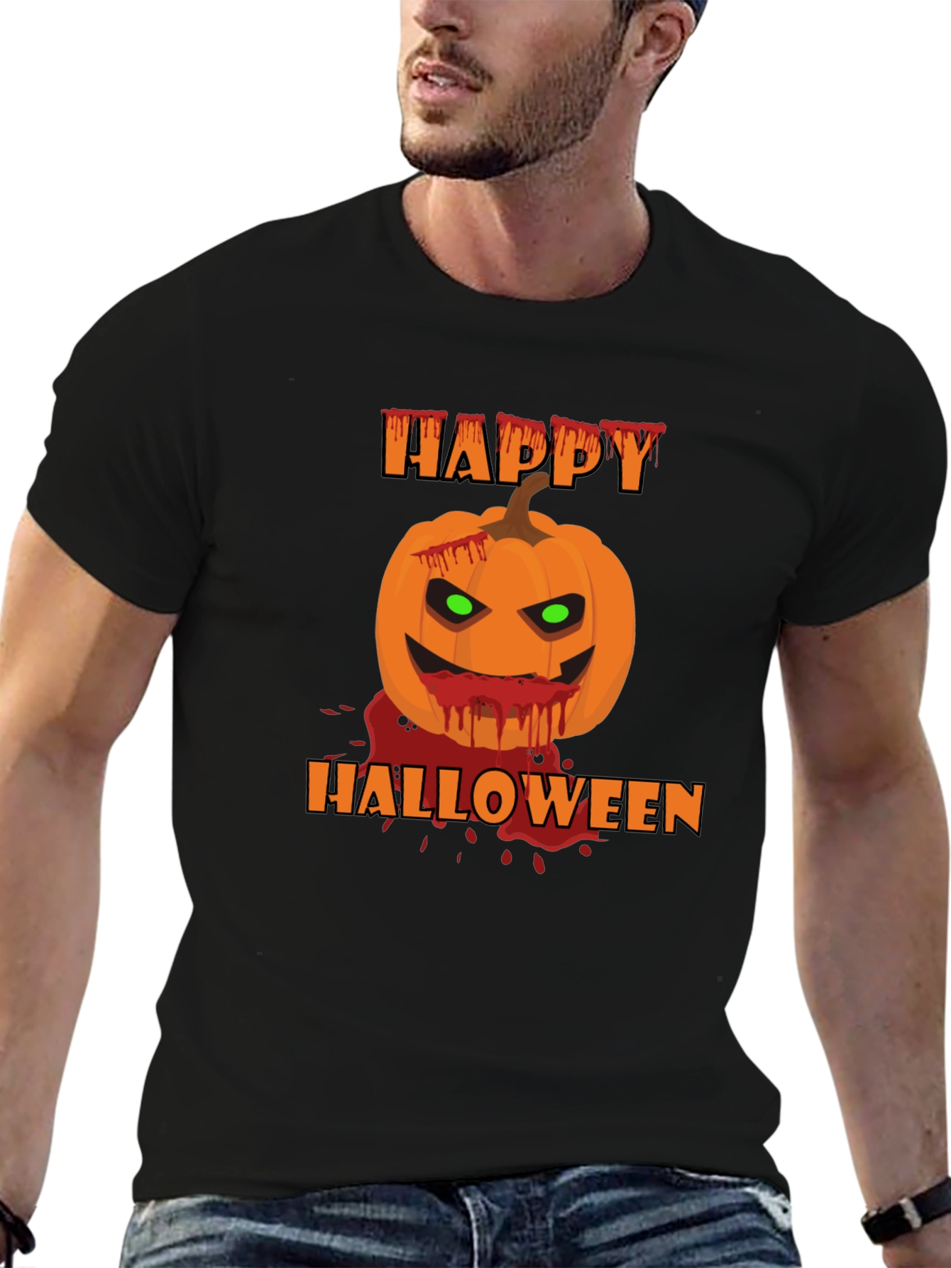 Happy Halloween Pumpkin T-Shirt