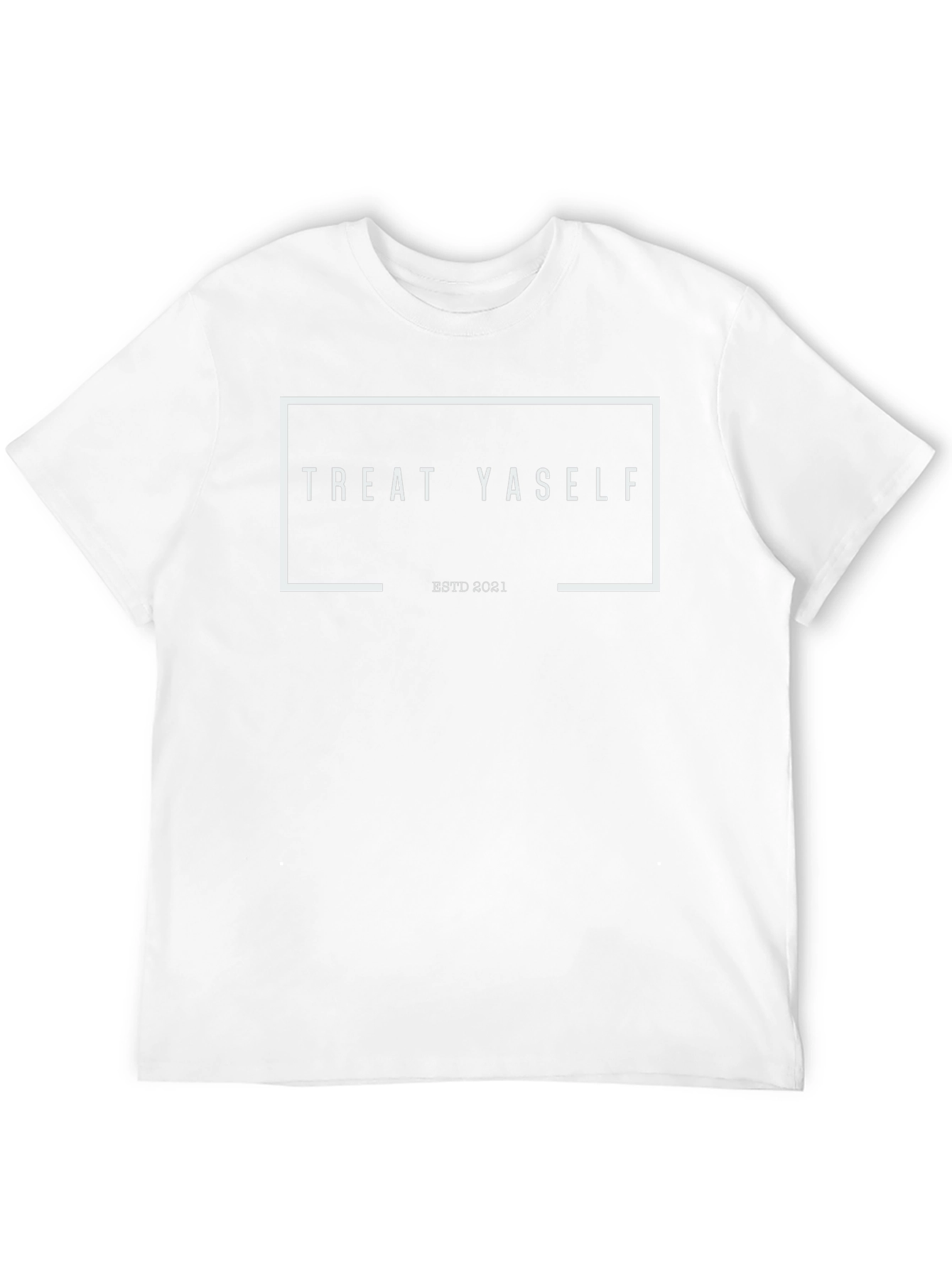 Treat Yoself Tee - Black Graphic T-Shirt