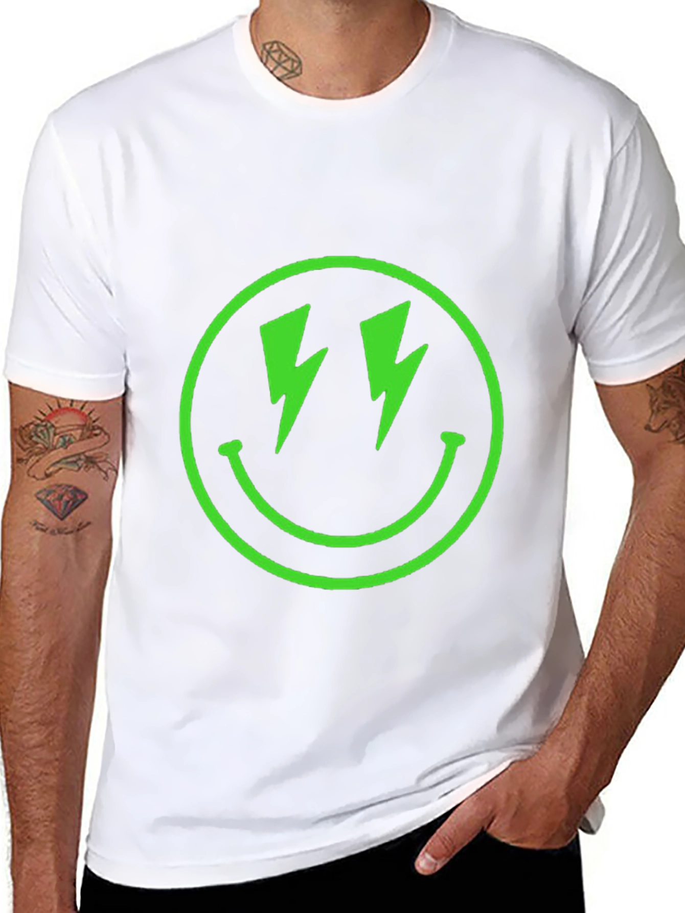 Electro Smile Black T-Shirt