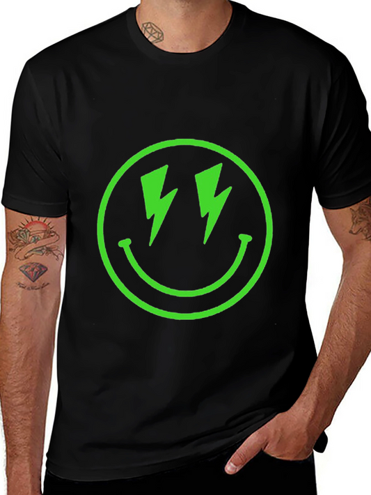 Electro Smile Black T-Shirt