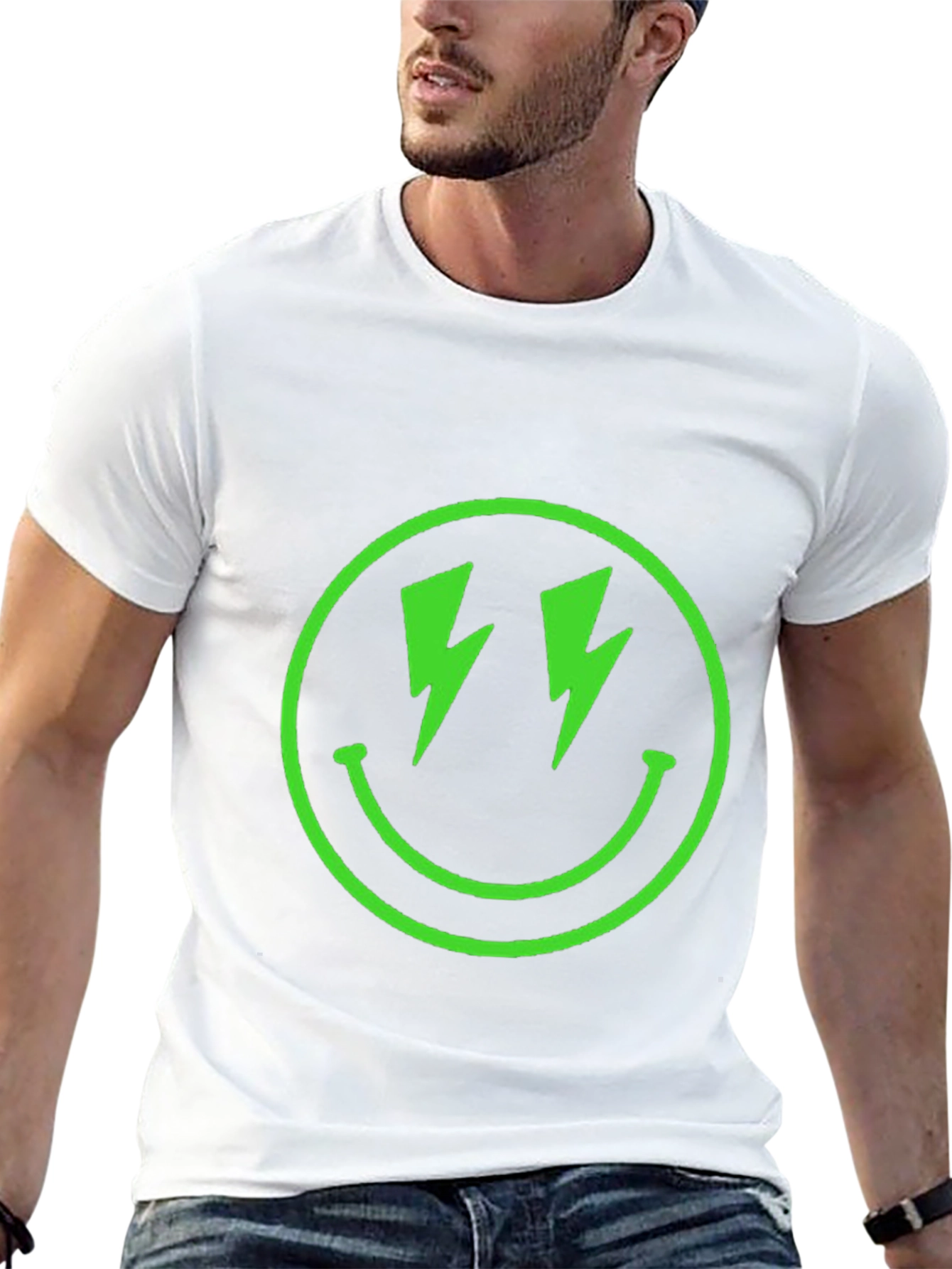 Electro Smile Black T-Shirt
