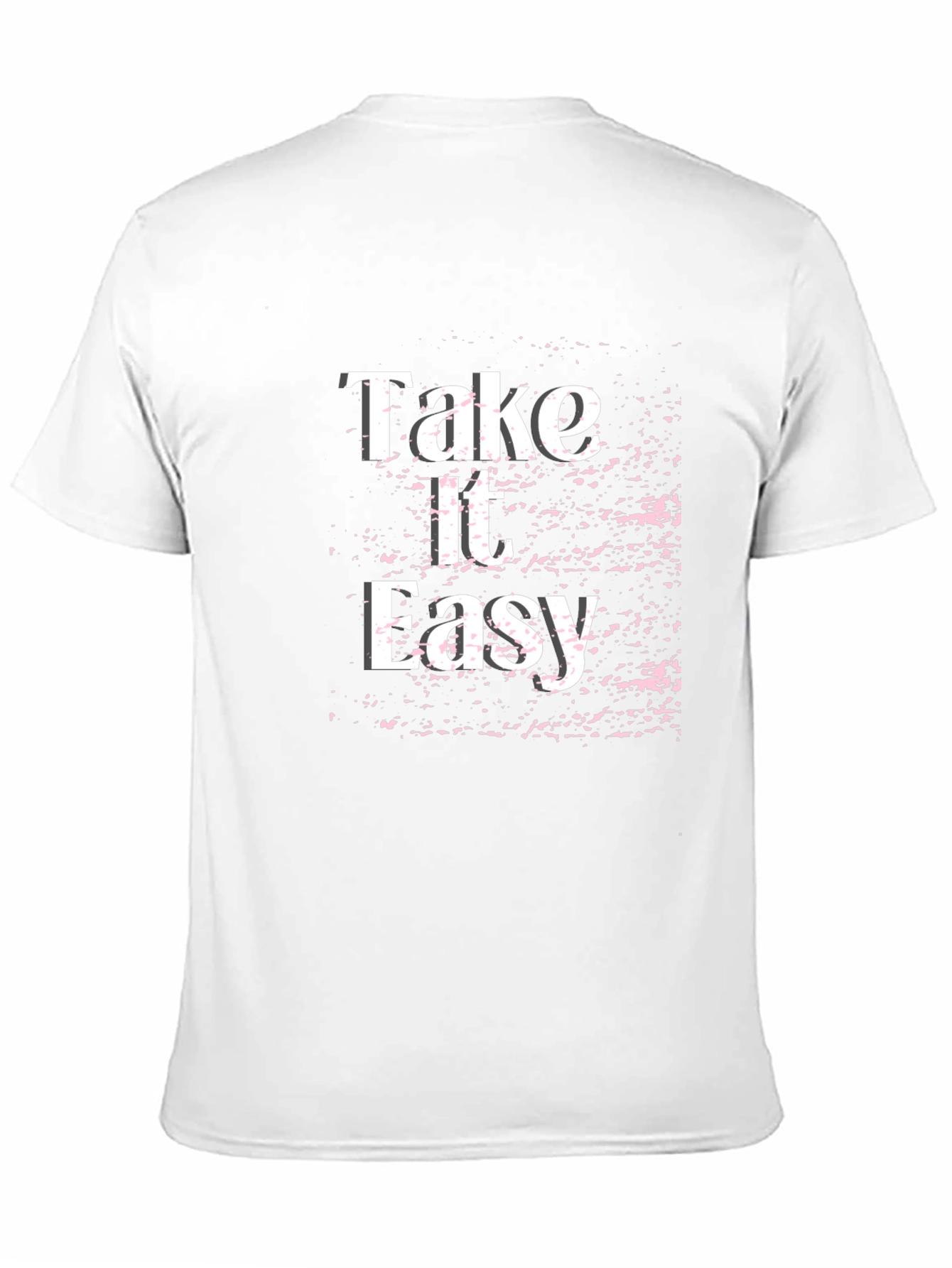 Take It Easy Graphic Tee - Trendy Casual Shirt