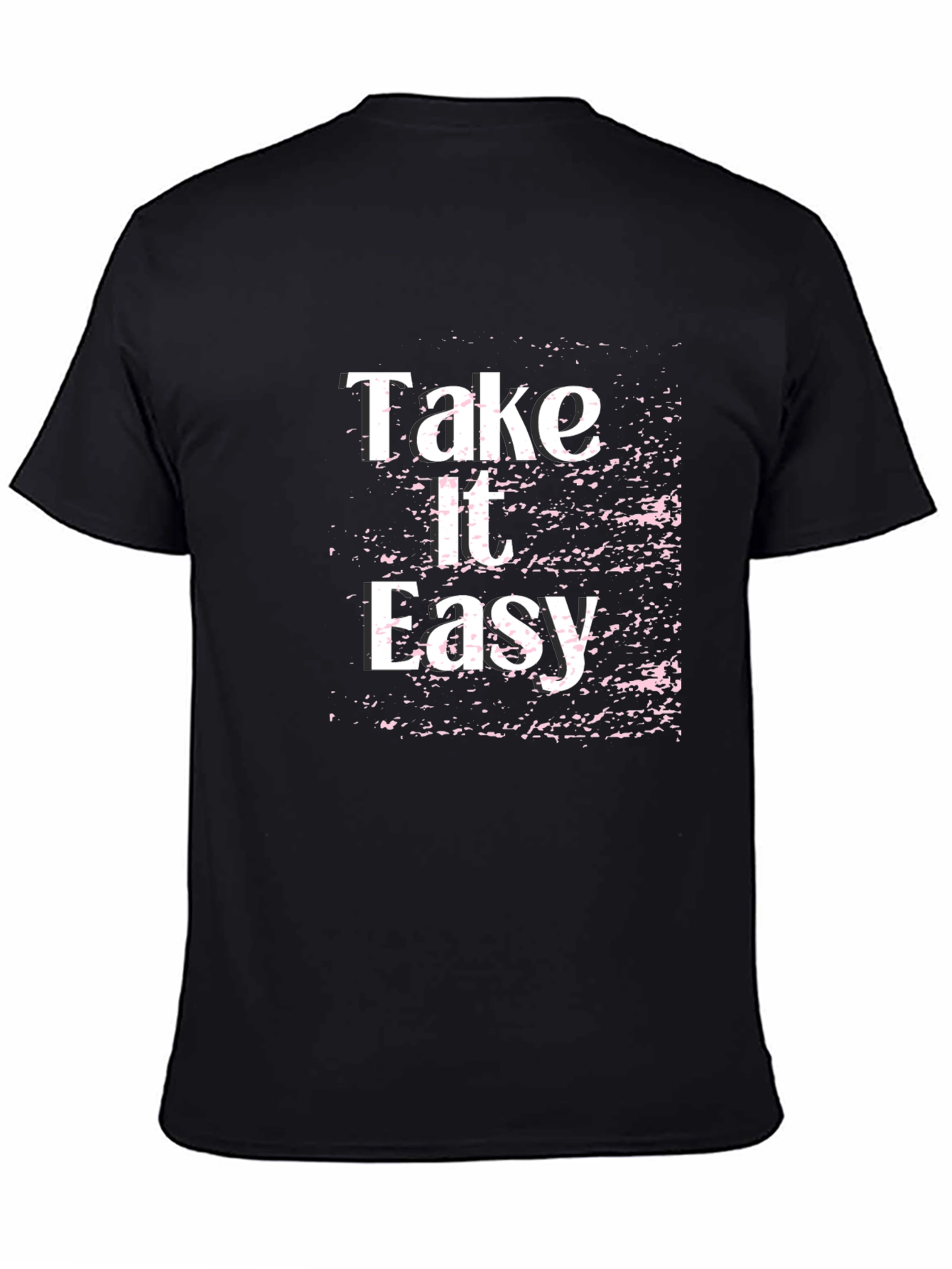 Take It Easy Graphic Tee - Trendy Casual Shirt