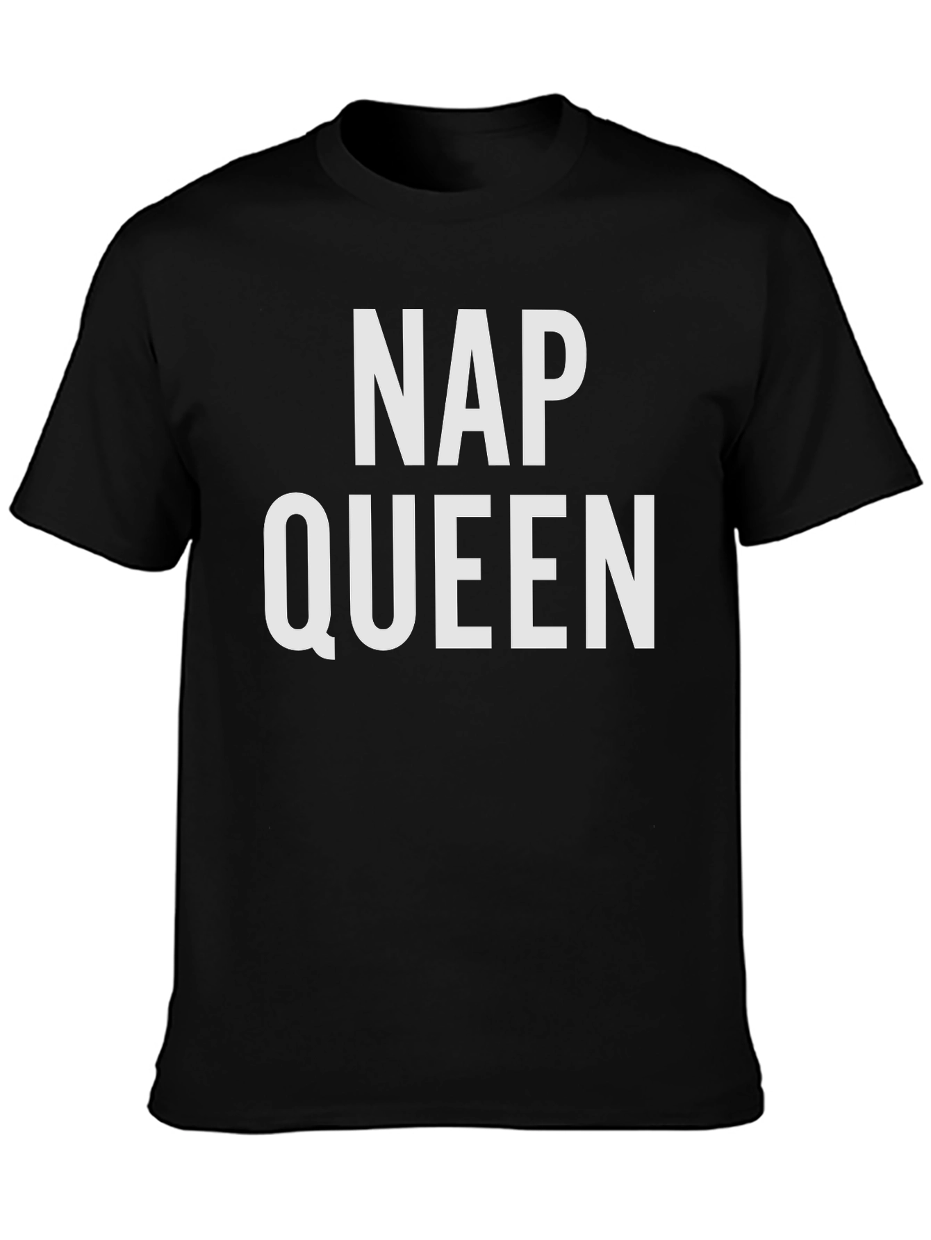 Nap Queen Black Graphic Tee