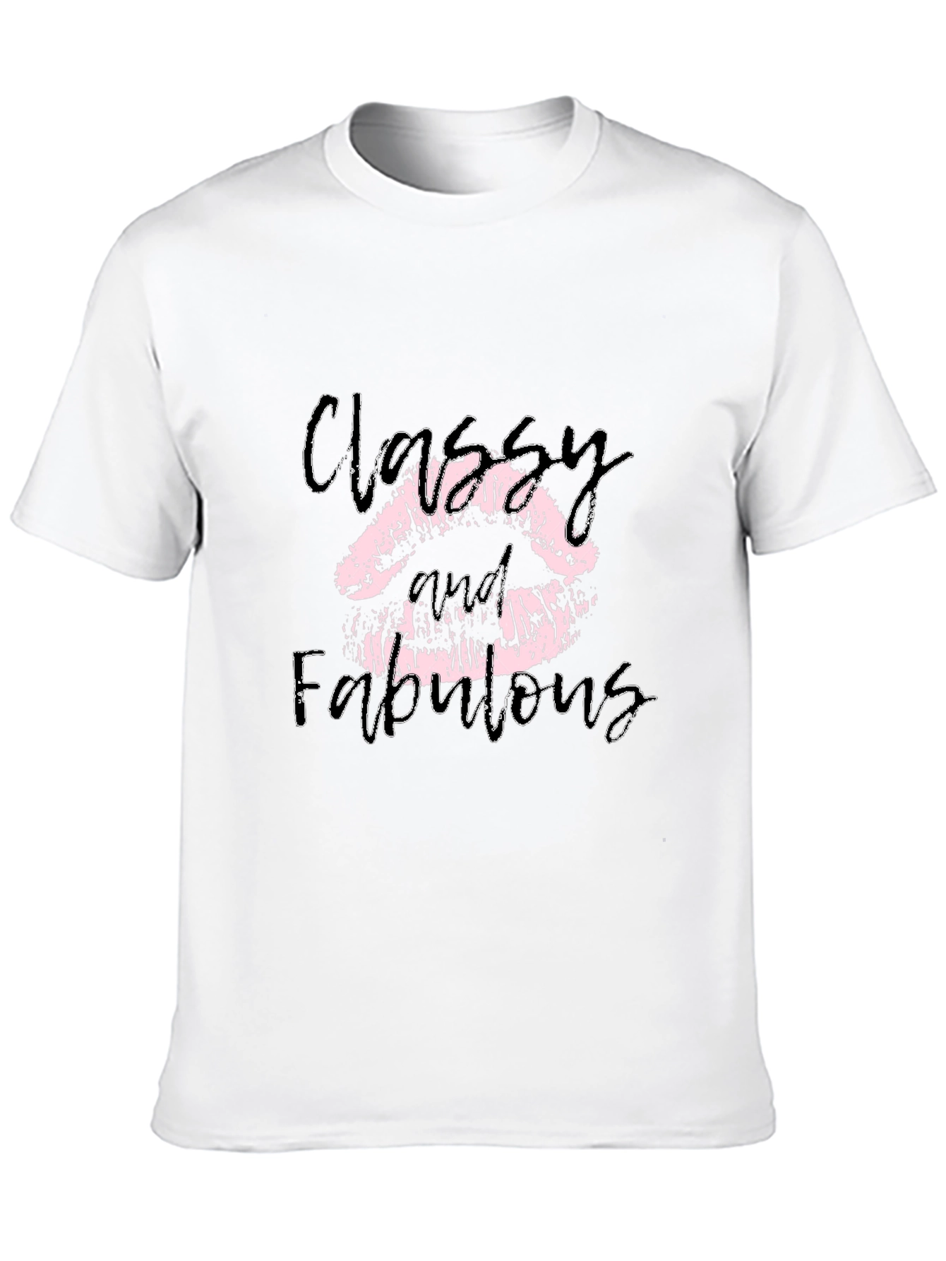 Classy & Fabulous Lips Graphic Tee