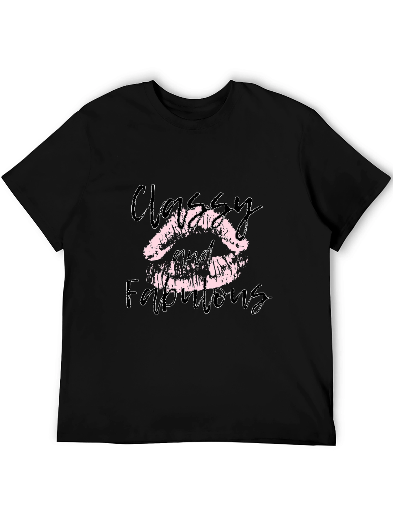 Classy & Fabulous Lips Graphic Tee