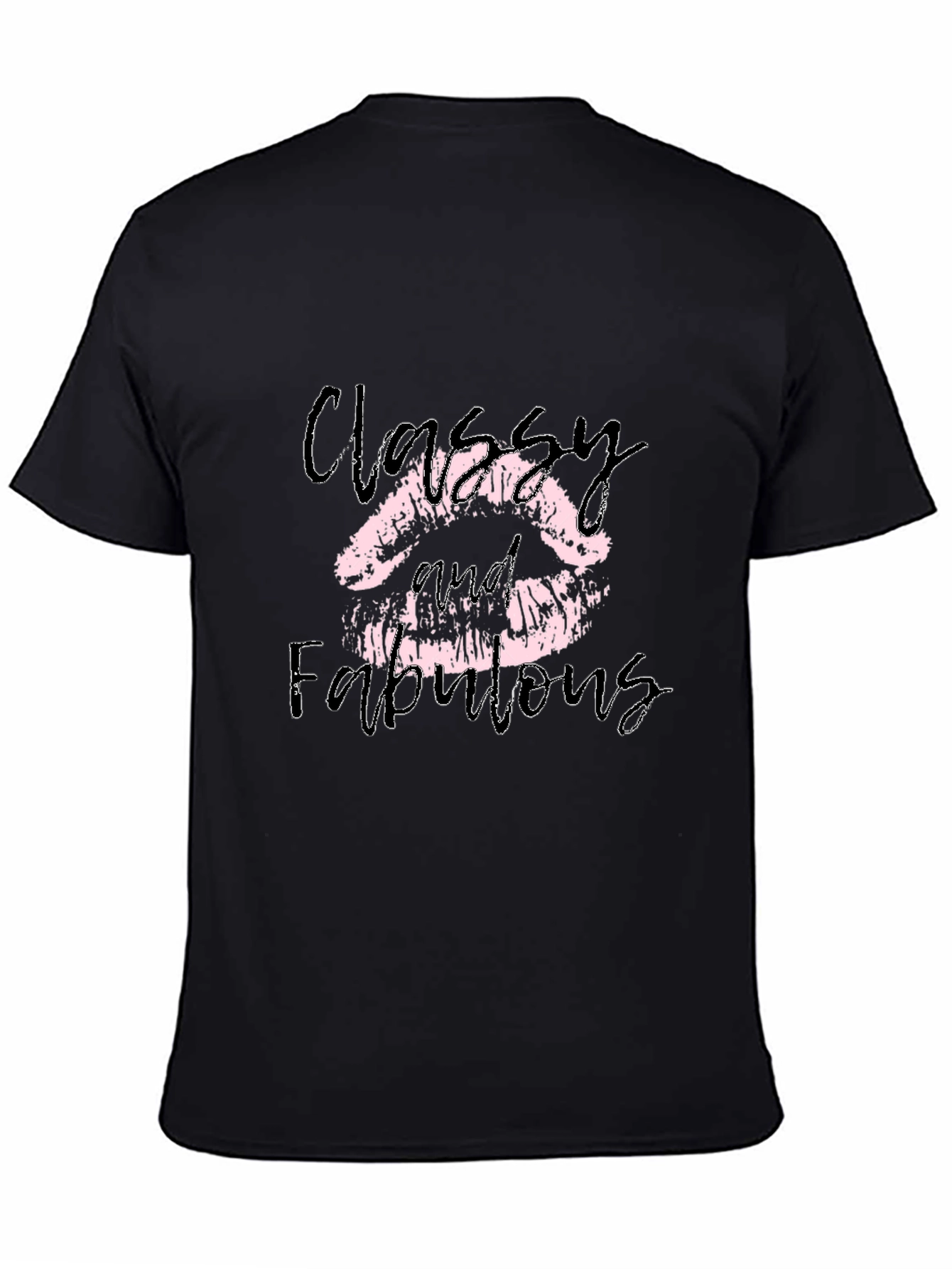 Classy & Fabulous Lips Graphic Tee