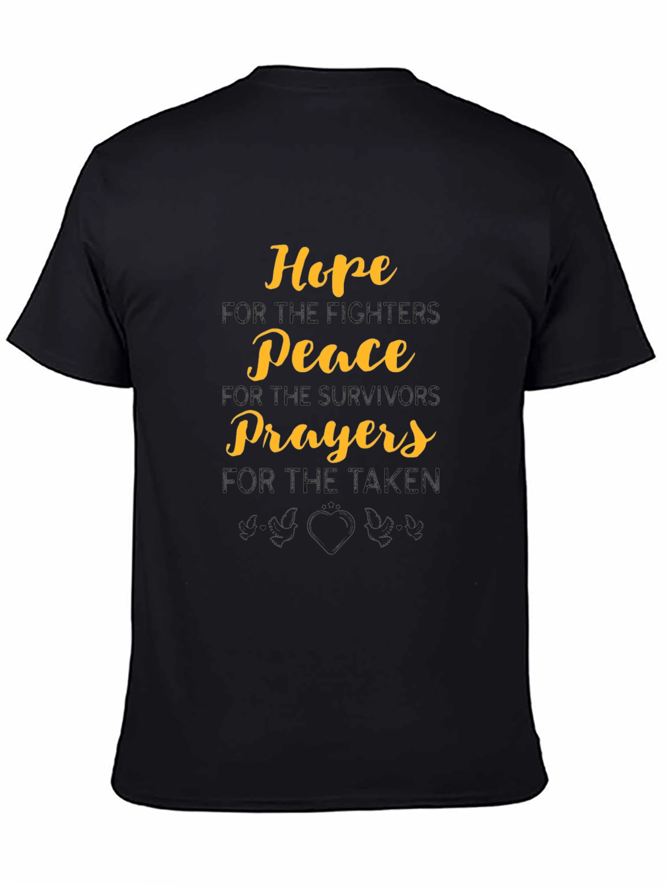 Hope Peace Prayers Graphic T-Shirt