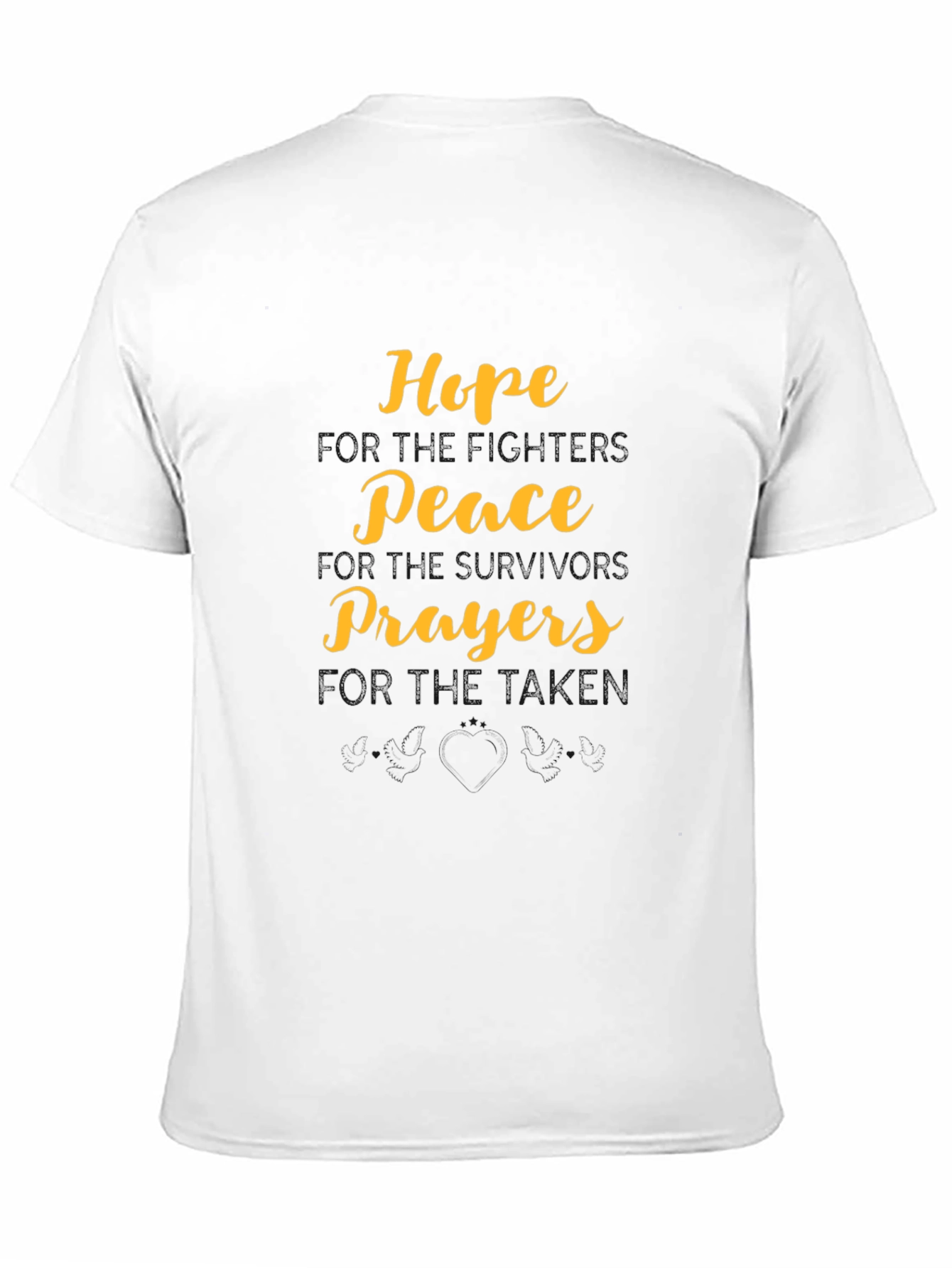 Hope Peace Prayers Graphic T-Shirt
