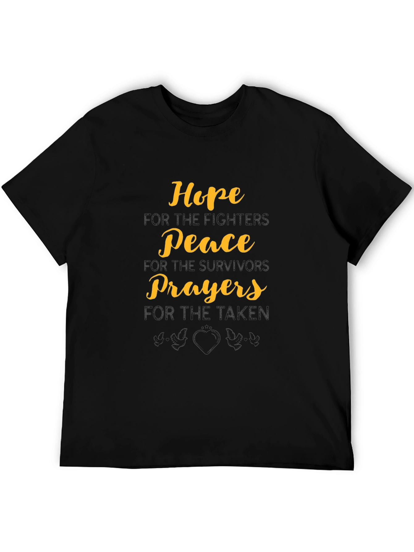 Hope Peace Prayers Graphic T-Shirt