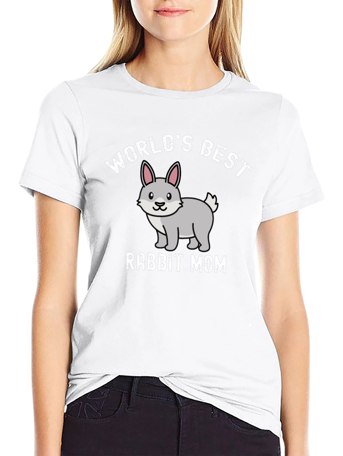 Worlds Best Rabbit Mom T-Shirt