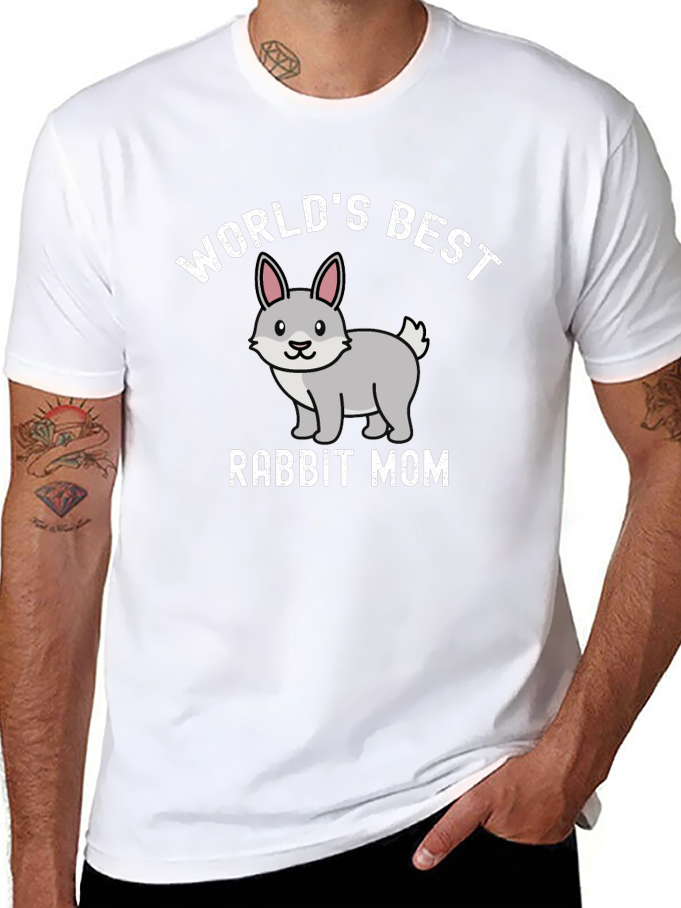 Worlds Best Rabbit Mom T-Shirt