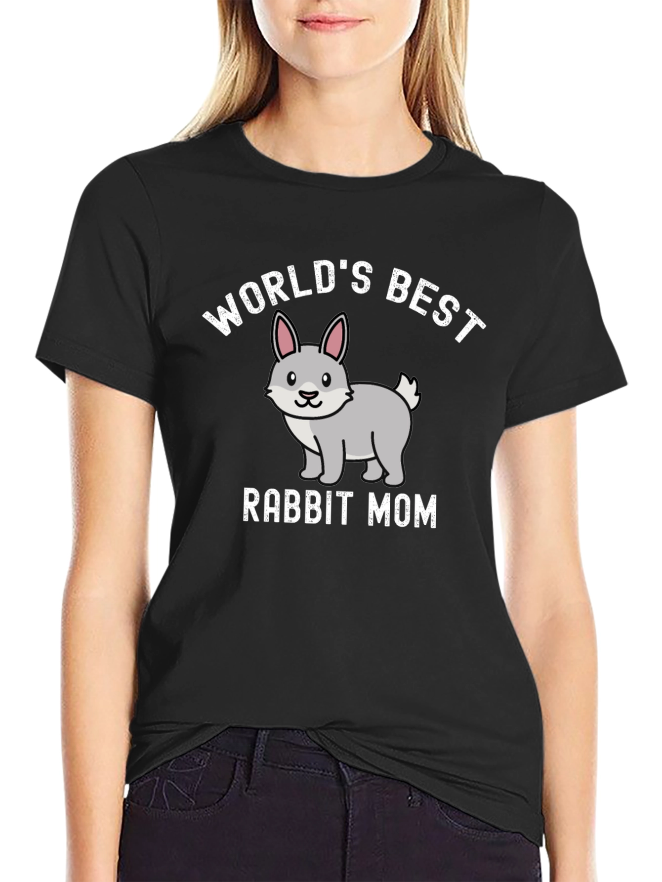 Worlds Best Rabbit Mom T-Shirt