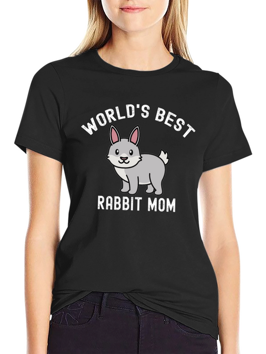 Worlds Best Rabbit Mom T-Shirt