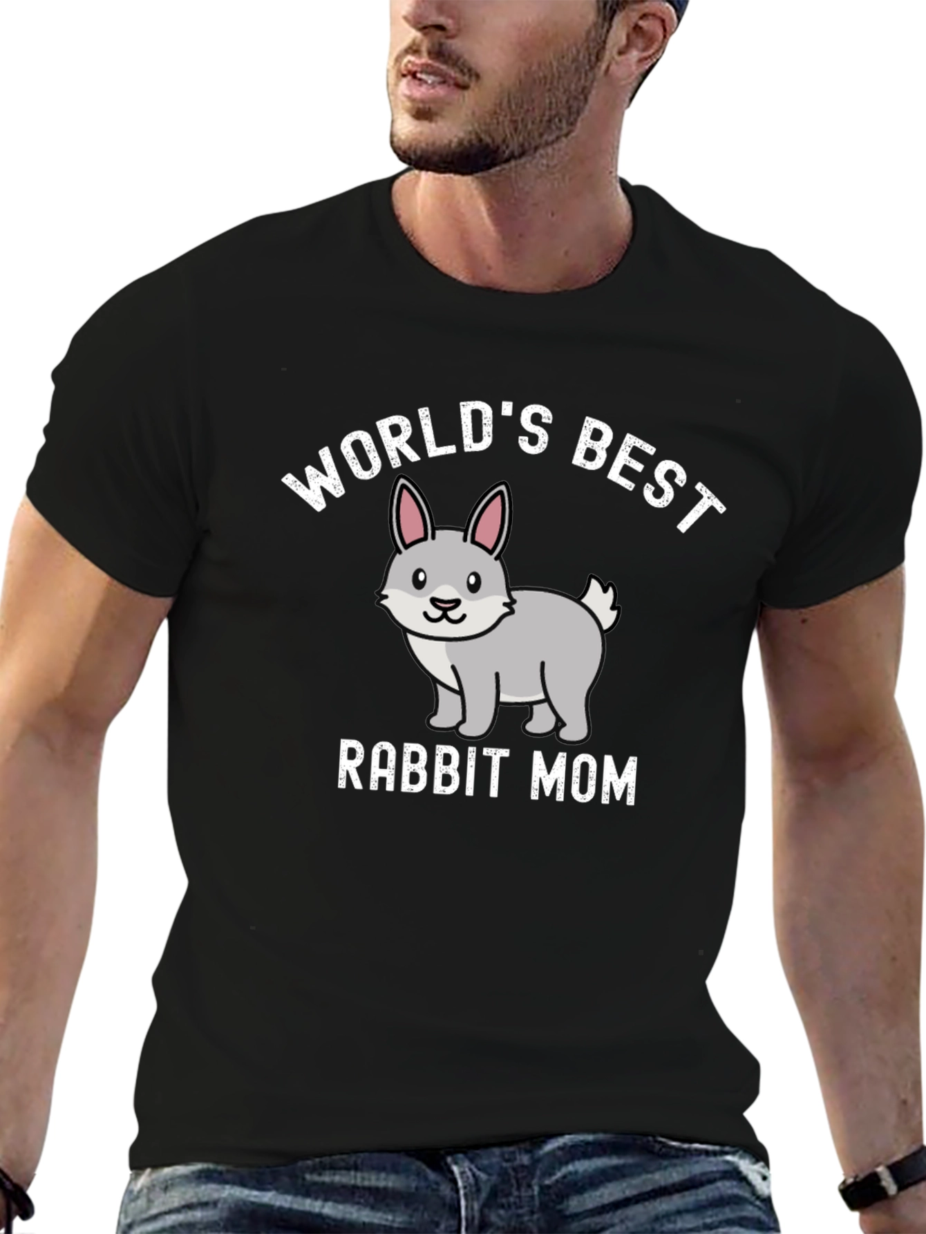 Worlds Best Rabbit Mom T-Shirt