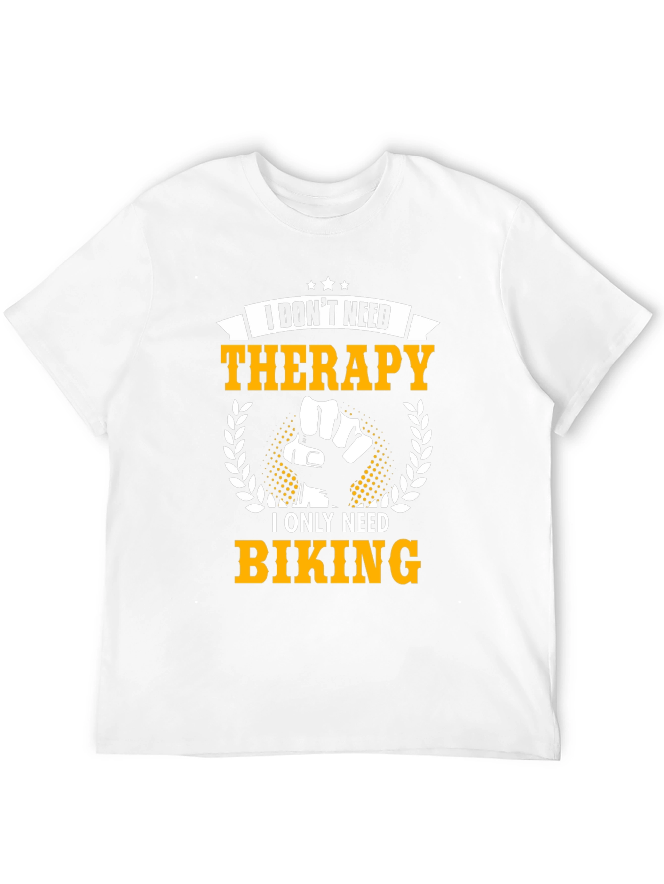 Biking Therapy Graphic Tee