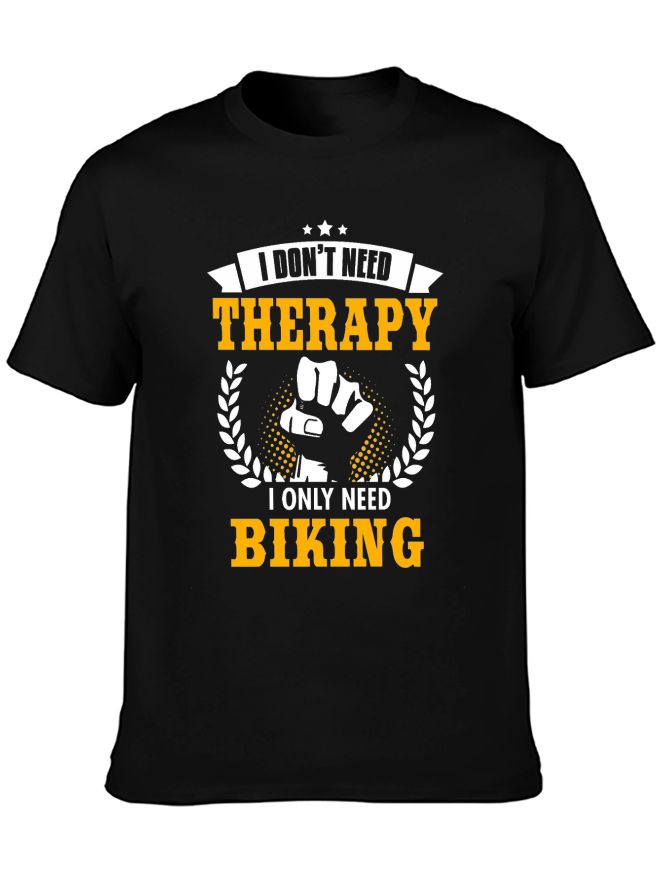 Biking Therapy Graphic Tee