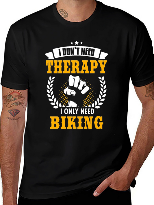 Biking Therapy Graphic Tee