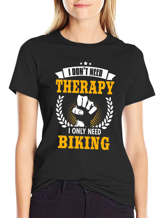 Biking Therapy Graphic Tee