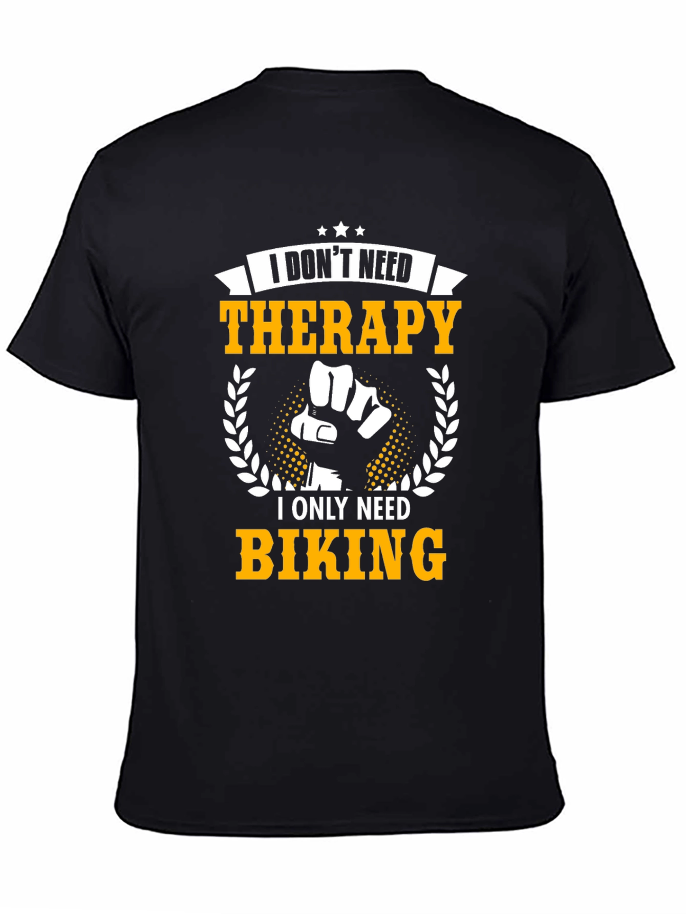 Biking Therapy Graphic Tee