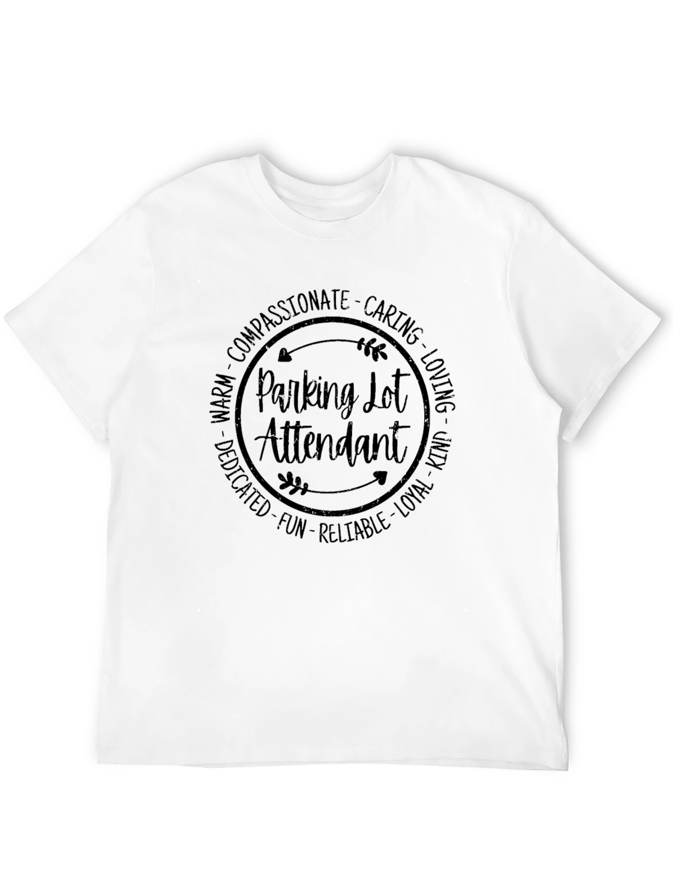 Parking Lot Attendant Qualities T-Shirt