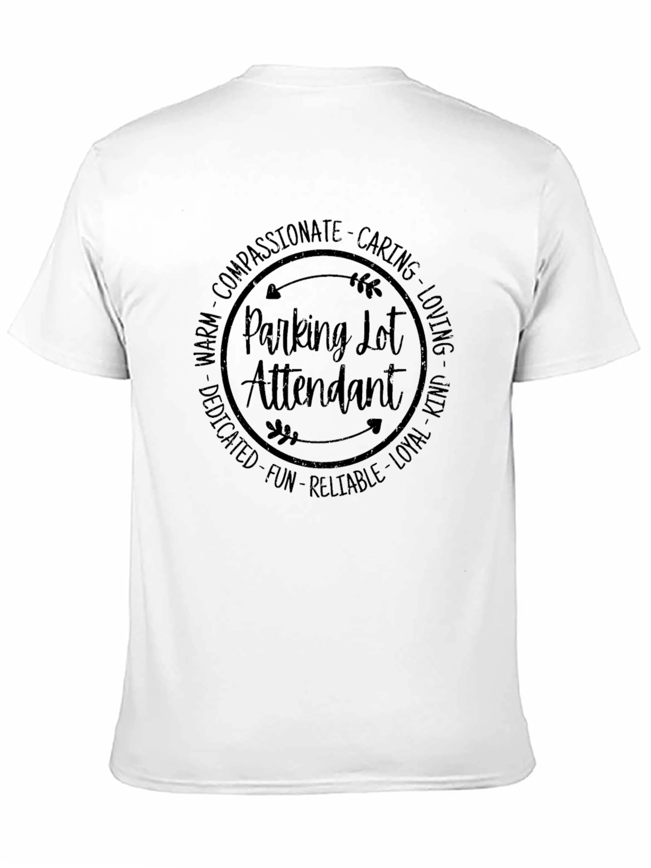 Parking Lot Attendant Qualities T-Shirt