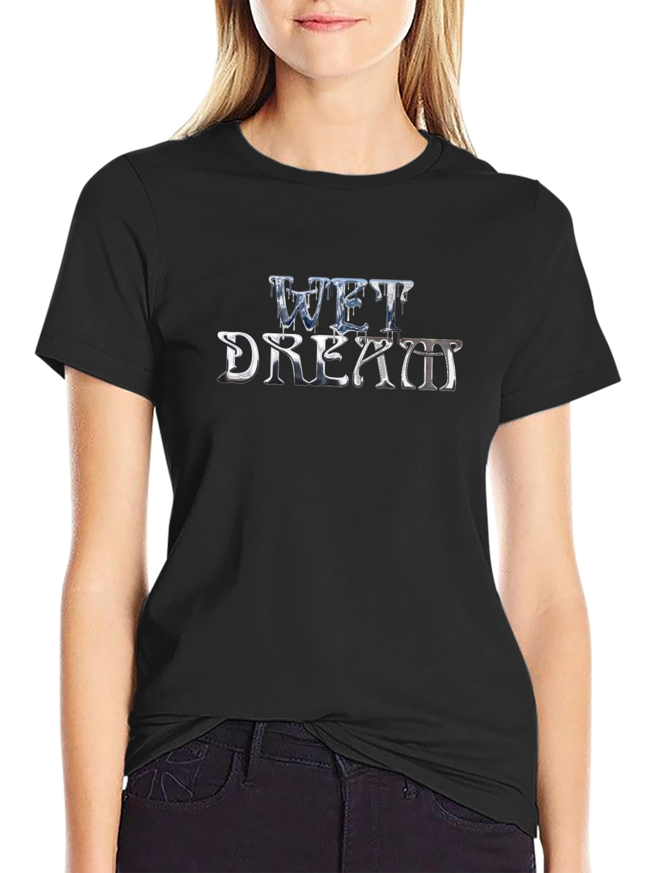 Wet Dream Graphic Tee - Black