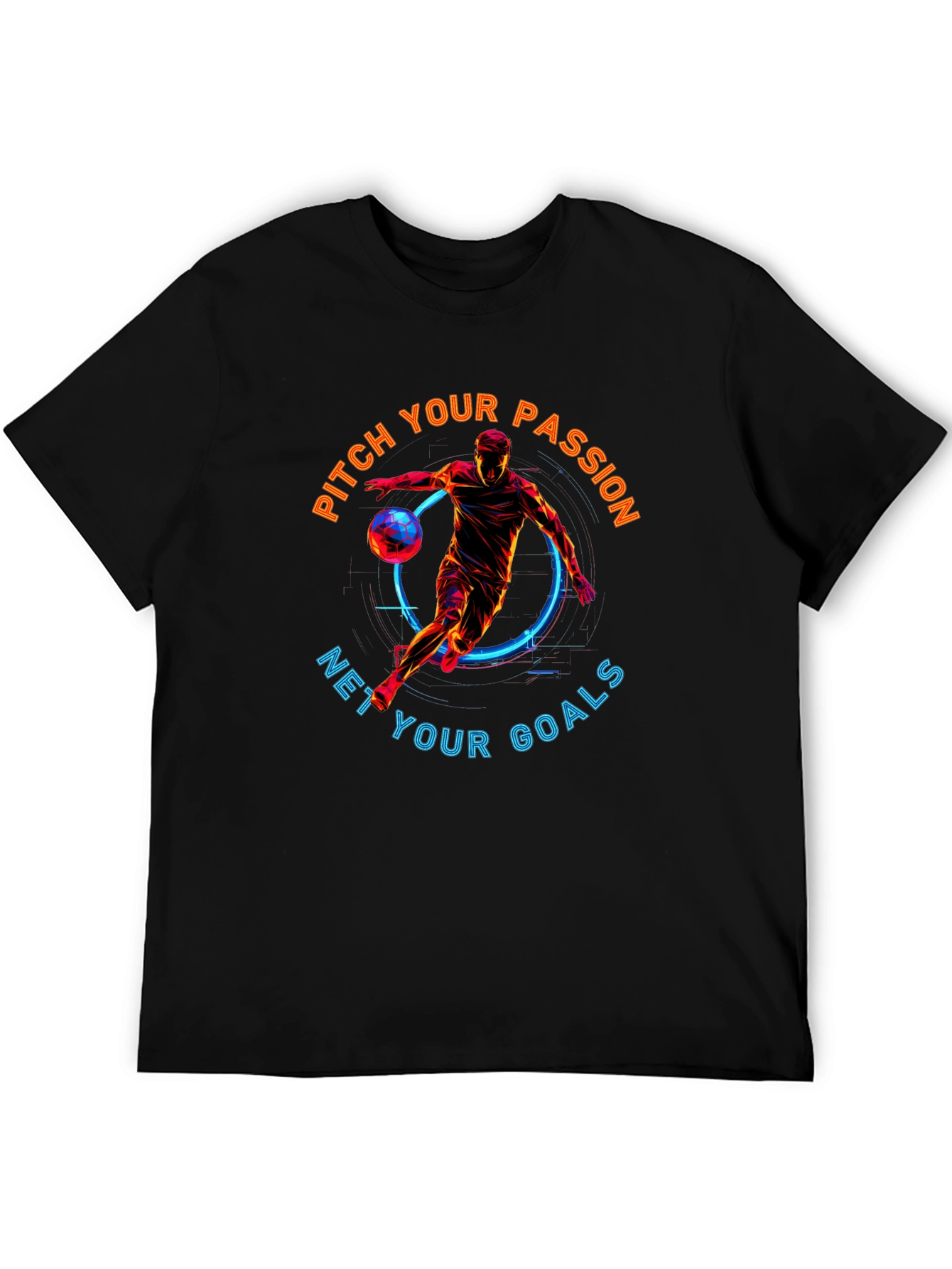 Pitch Your Passion T-Shirt | Soccer Graphic Tee