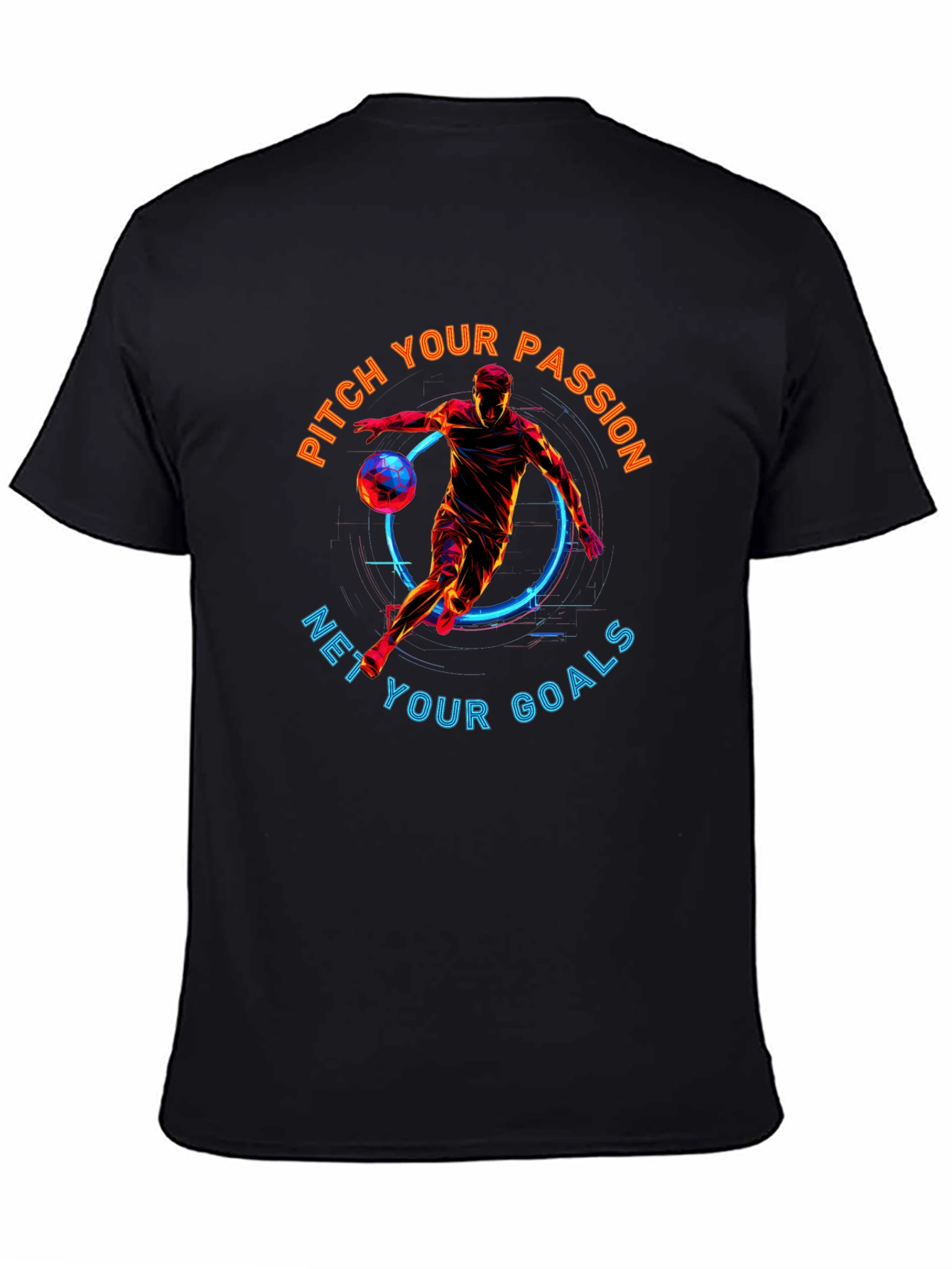 Pitch Your Passion T-Shirt | Soccer Graphic Tee