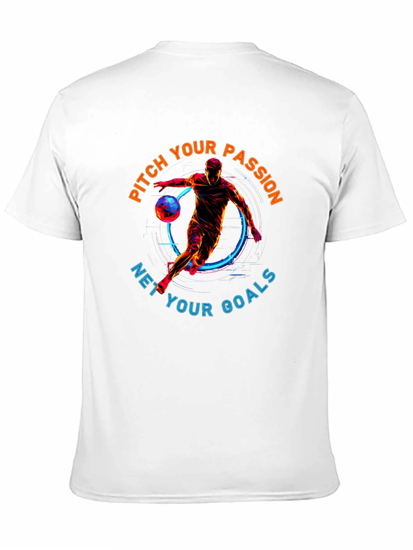 Pitch Your Passion T-Shirt | Soccer Graphic Tee